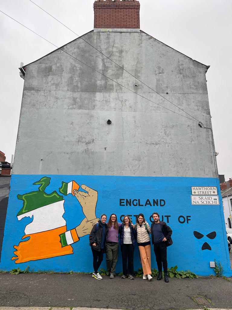 TOUR: The Italian tourists visited spots all over Belfast INTO THE WEST: The Italian tourists visited spots all over Belfast