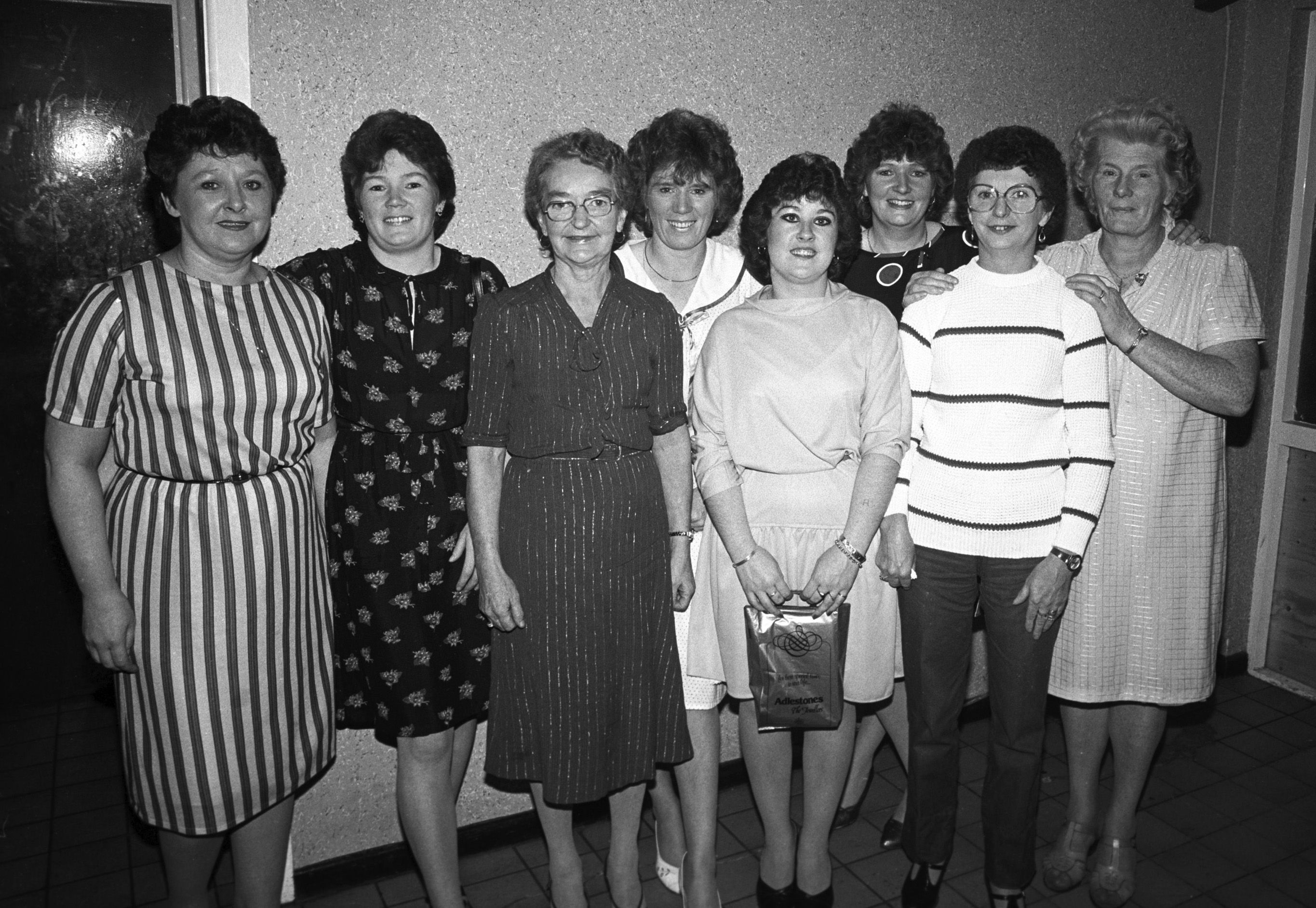 Angela Gregg's 21st birthday in Iveagh Community Centre with family and friends