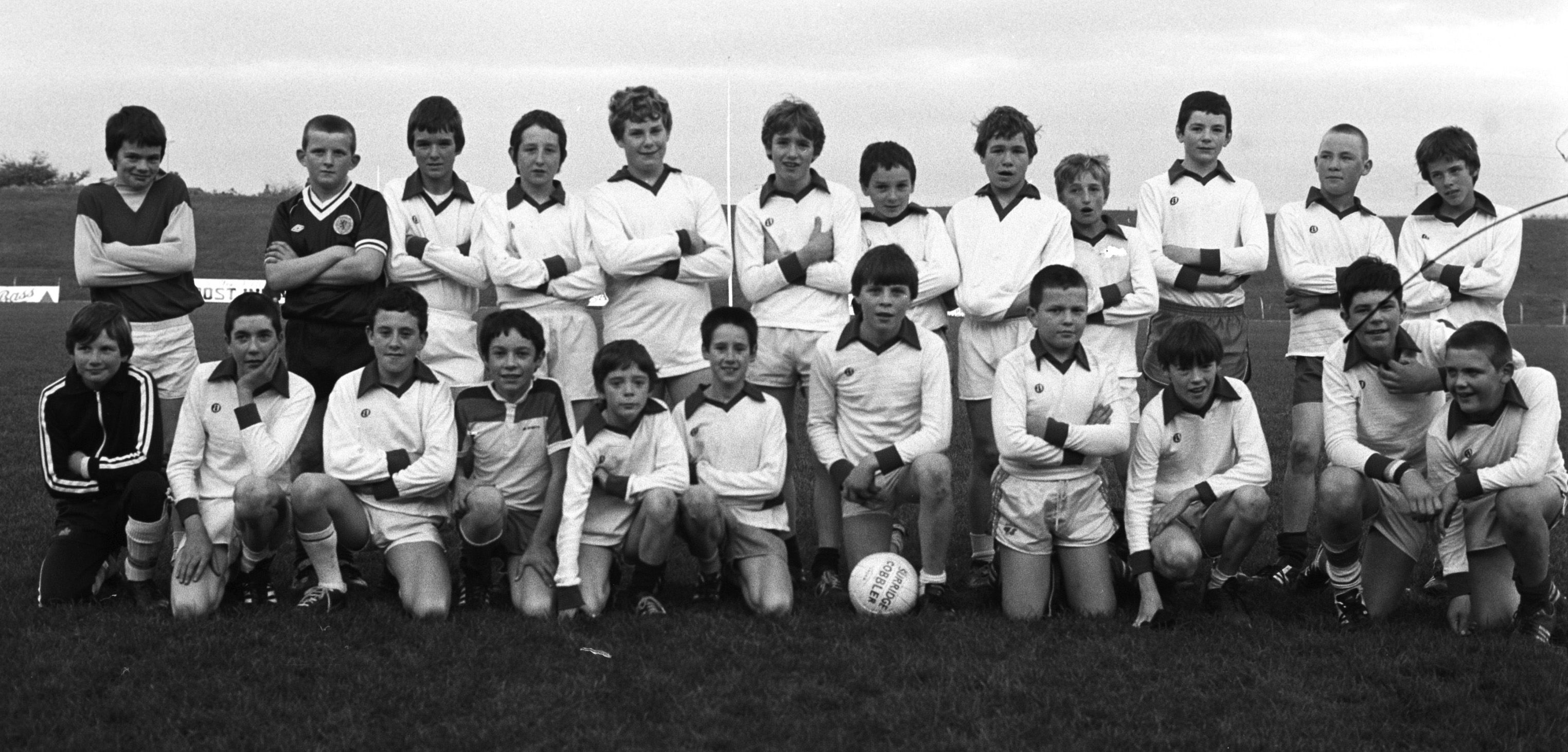 St Thomas’ (runners-up) versus St Mary's, Glen Road, in the Co Antrim Under-14 secondary schools’ final