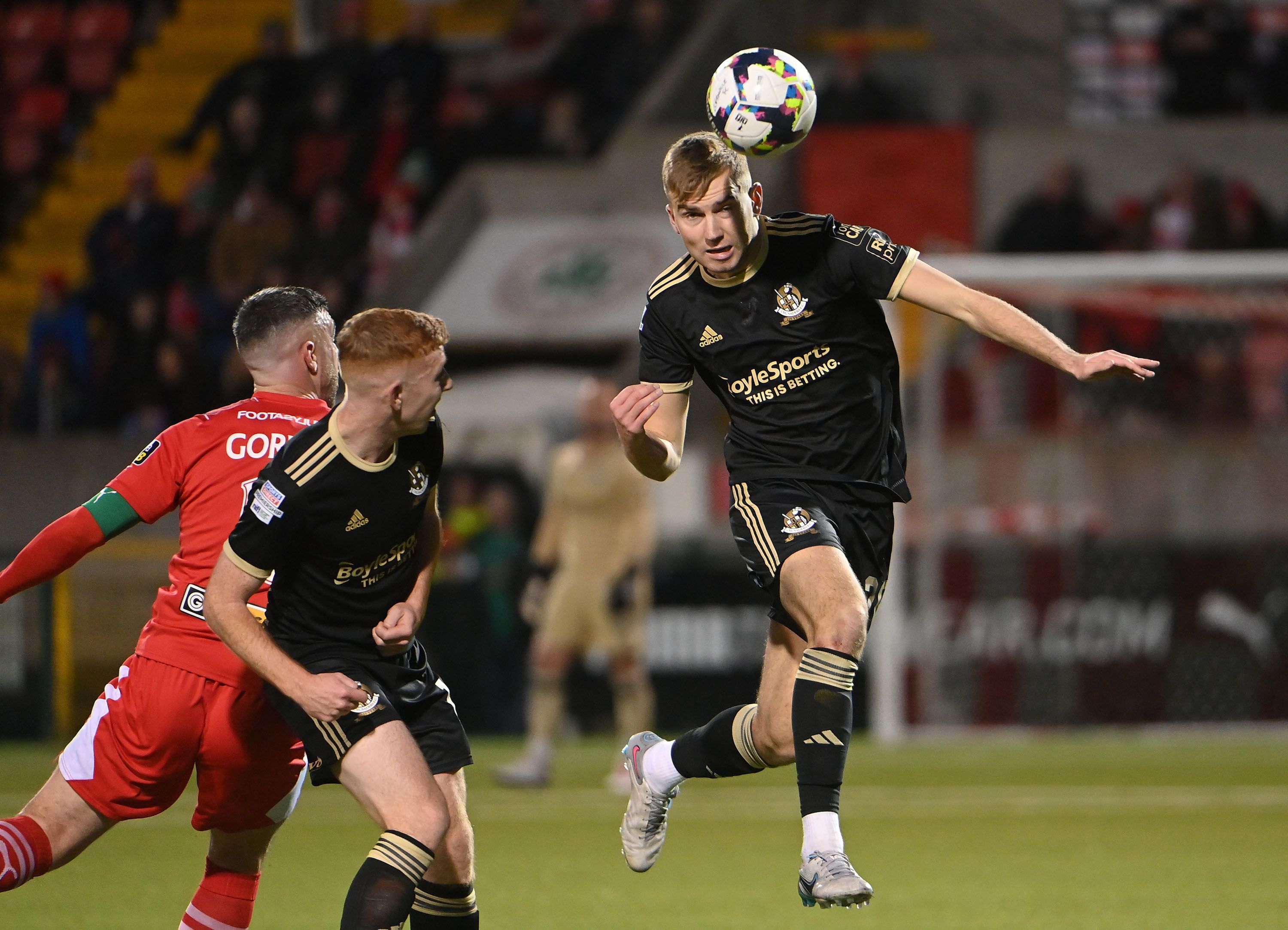 Daniel Larmour rises highest