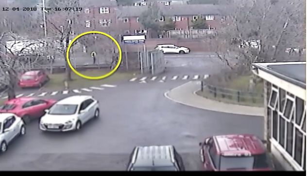 CCTV footage of the gunman in the Jim Donegan murder