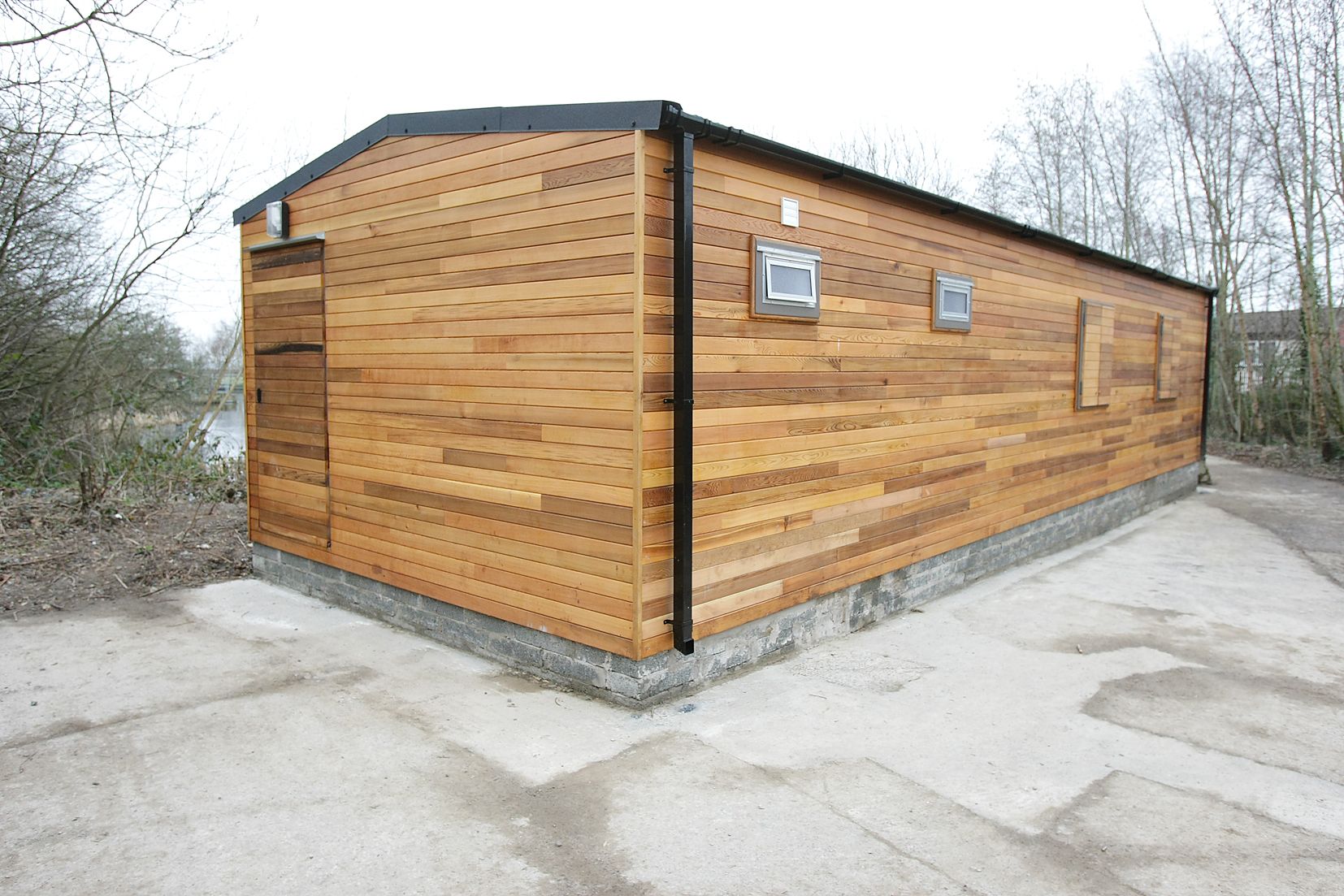 HALF-MOON LAKE: The Resource centre at Half Moon Lake