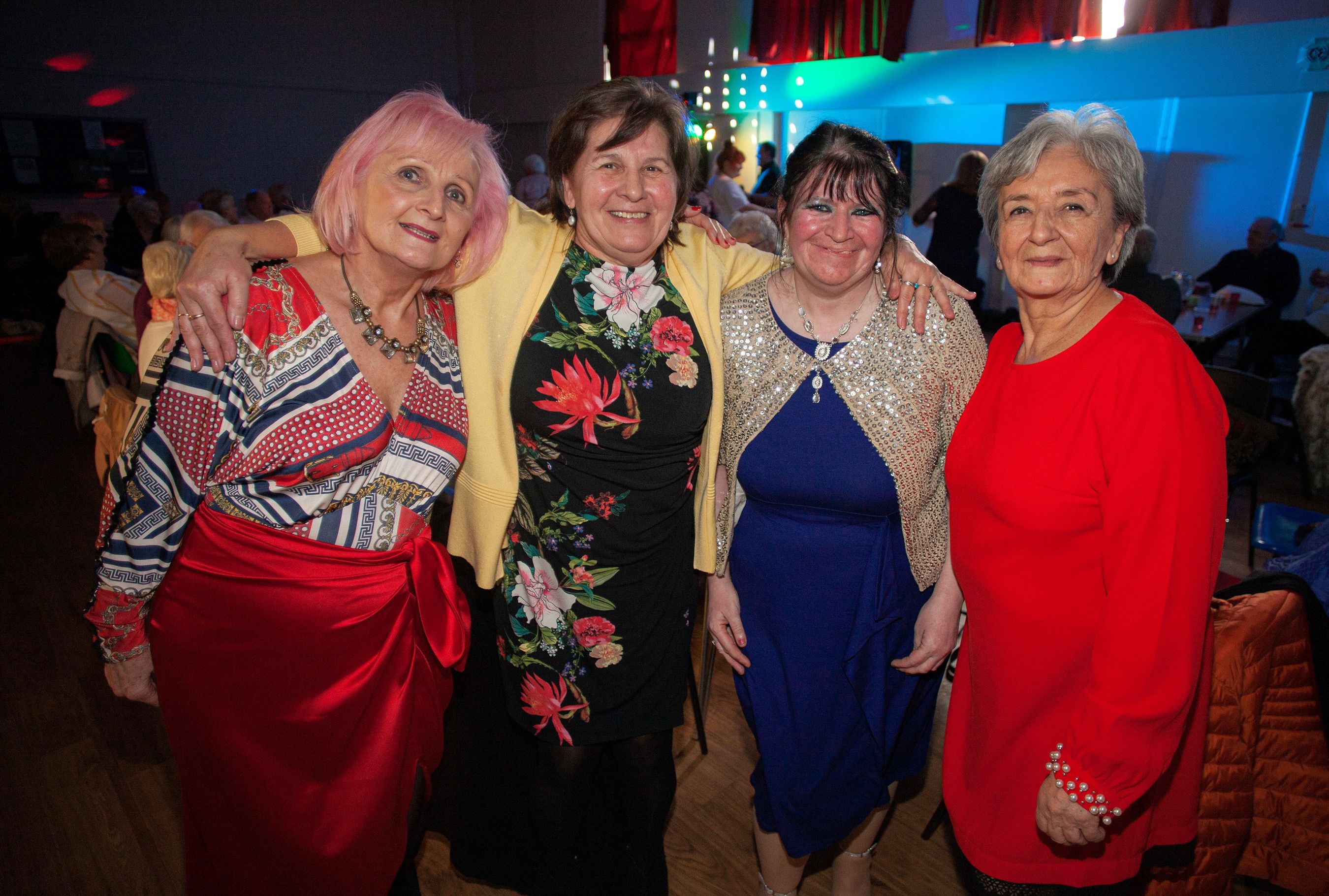 Polish Ladies from North and South Belfast getting their dancing shoes on