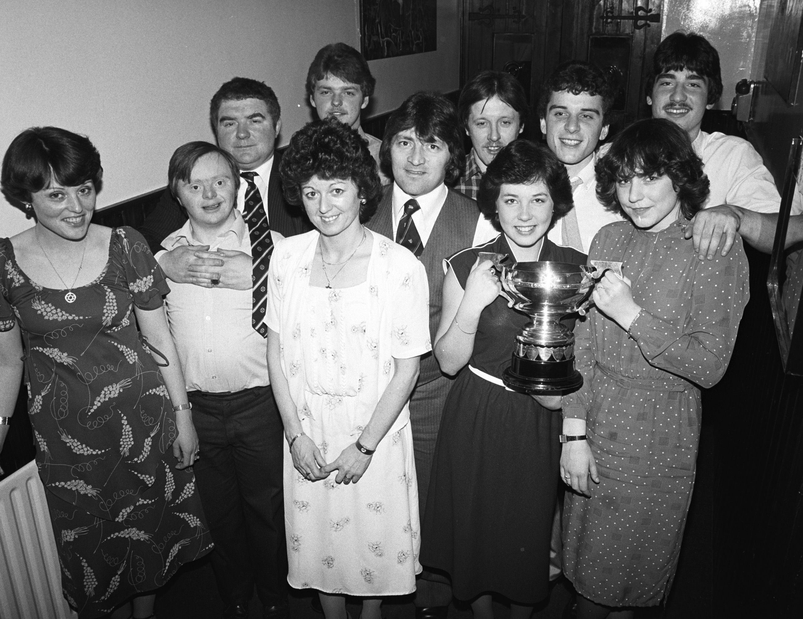 Minor team members and friends at the Sarsfield's GAC annual presentations