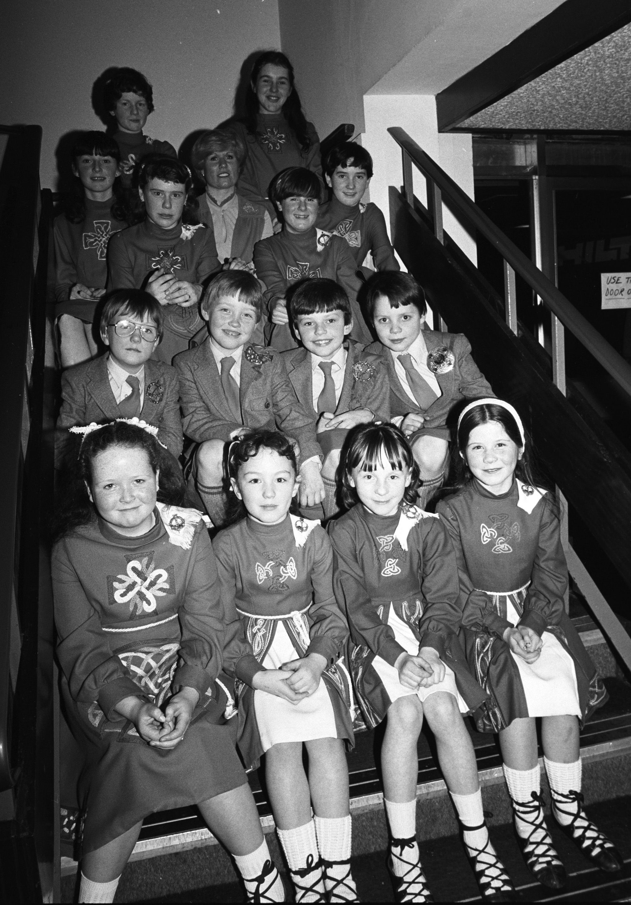 Margaret Kane School of Dancing, who won at Craigavon Féis, performed at Lansdowne Court Hotel