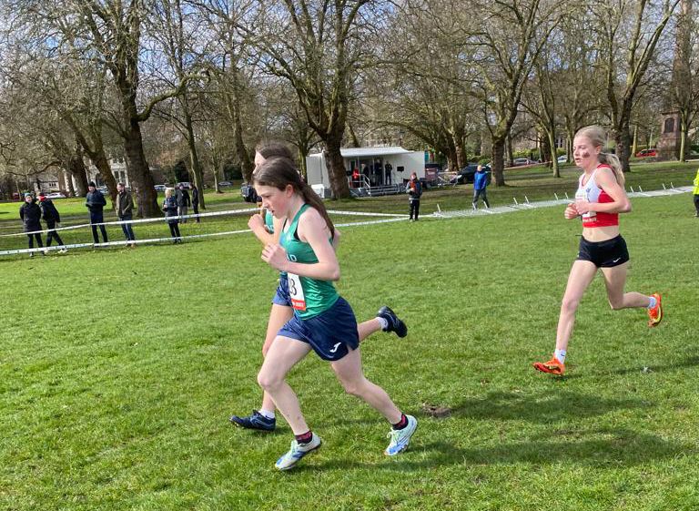 Aoife in action in Liverpool