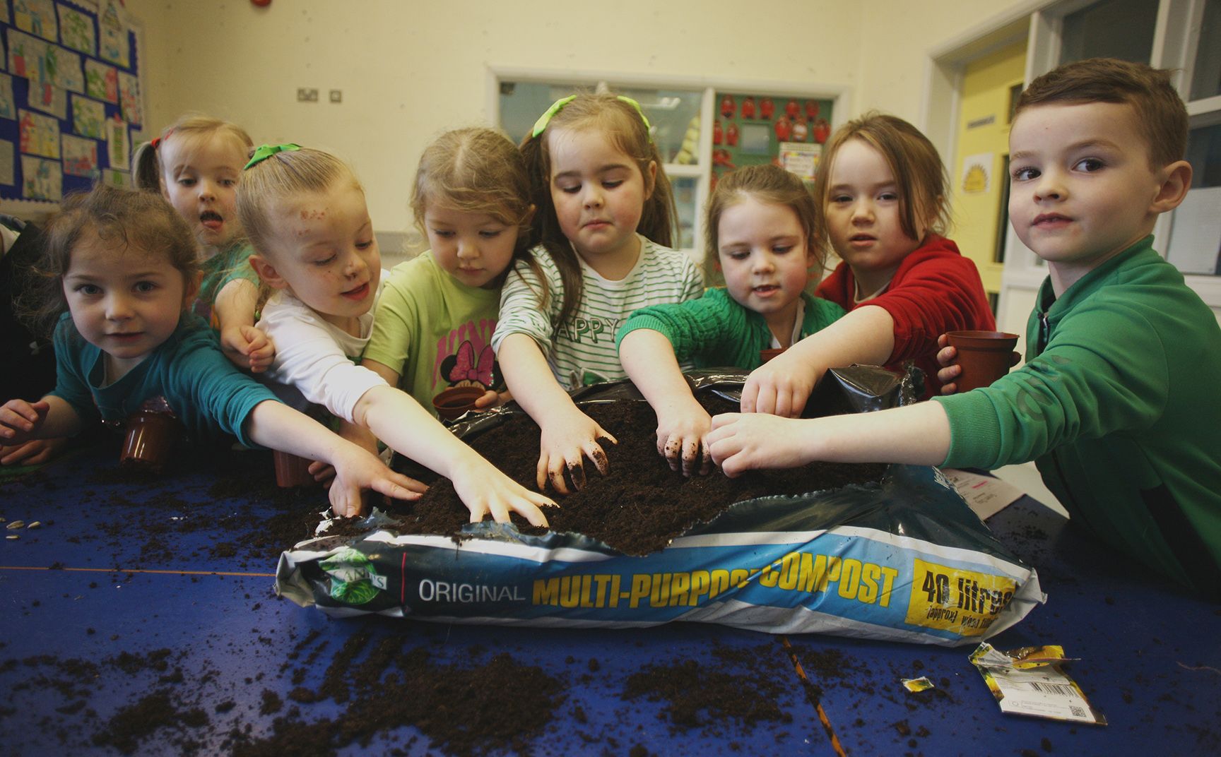 GREEN: Pupils participated in a range of activities to remember Diarmuid who passed away in 2014 GREEN: Pupils participated in a range of activities to remember Diarmuid who passed away in 2014