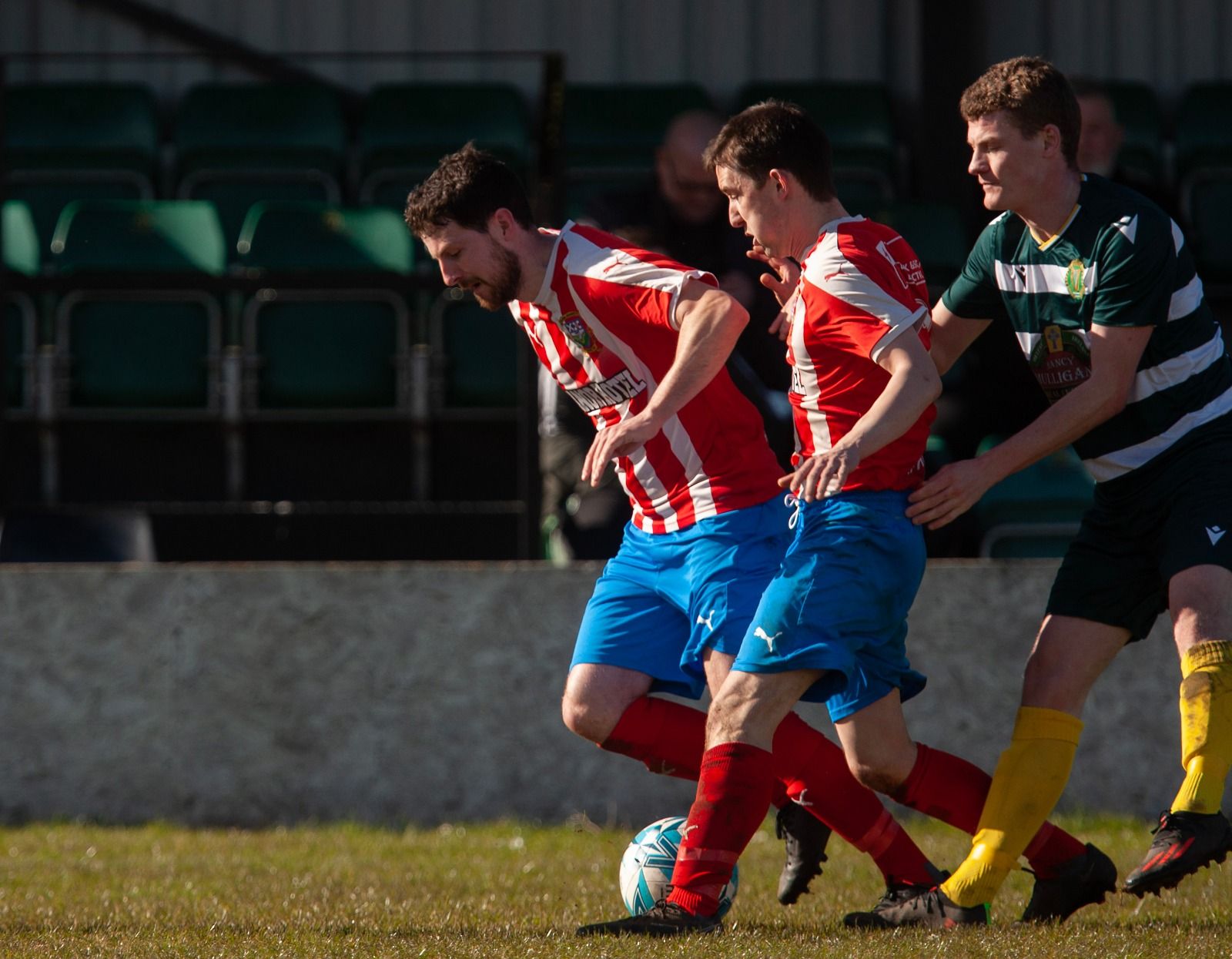Eamonn Kelly notched a brace for Belfast Celtic on Saturday