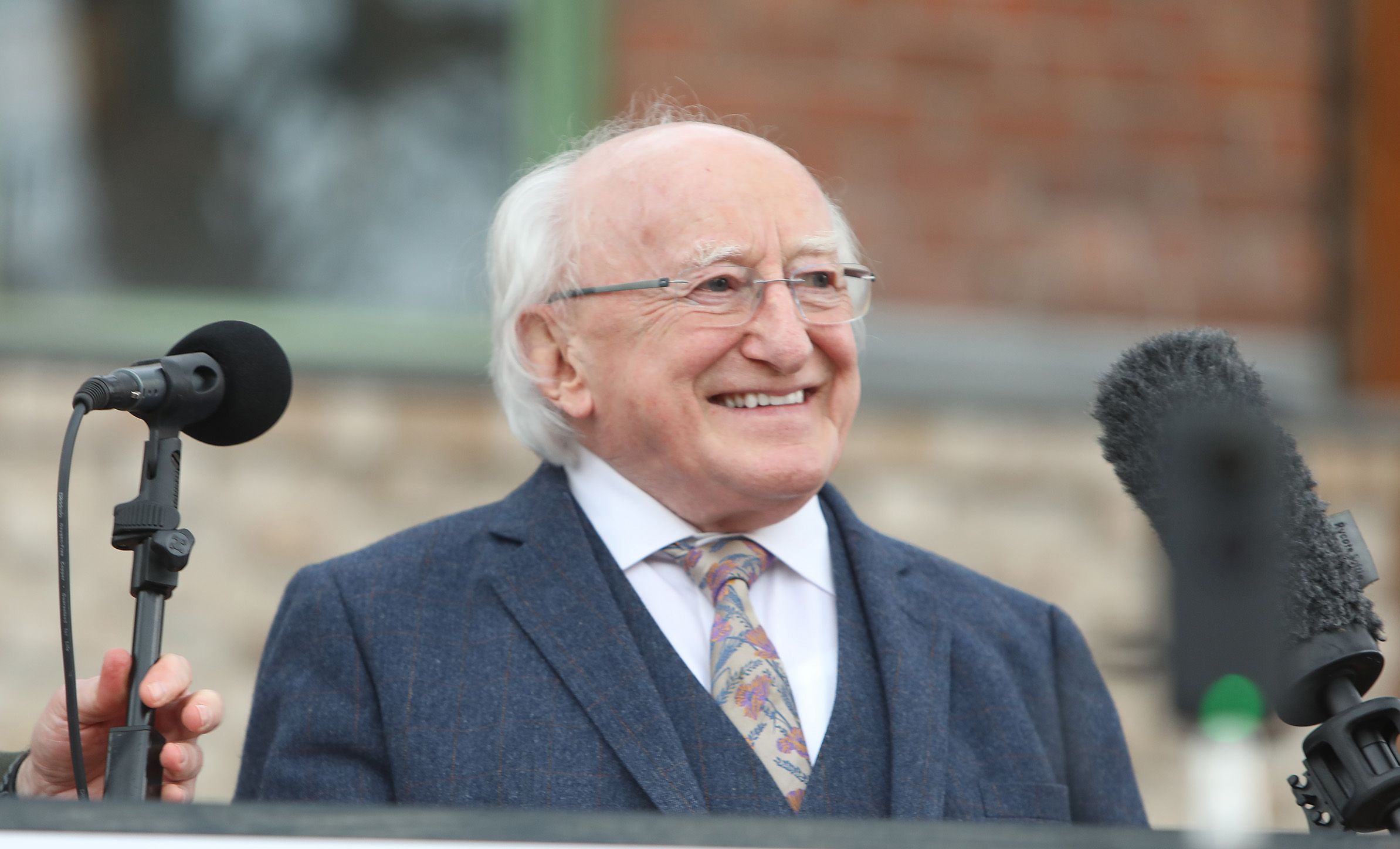 President Michael D Higgins