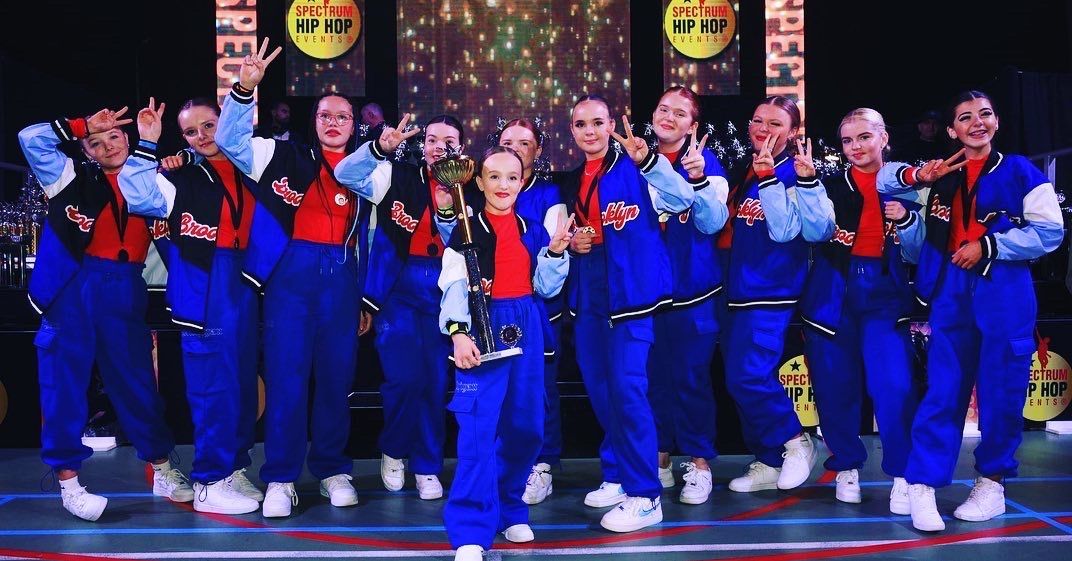 Poleglass dancers winning All-Ireland Championships