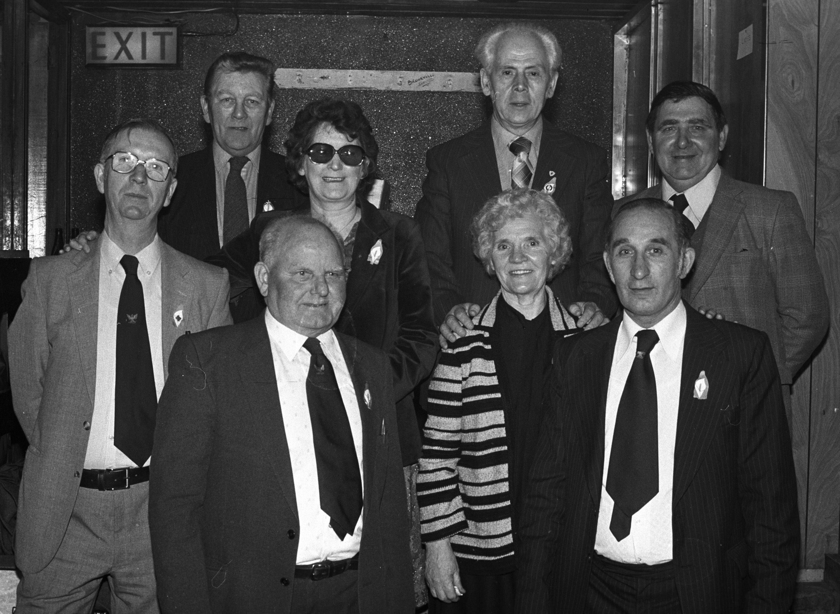 Members of the National Graves Association at their Ceilí in the Green Briar