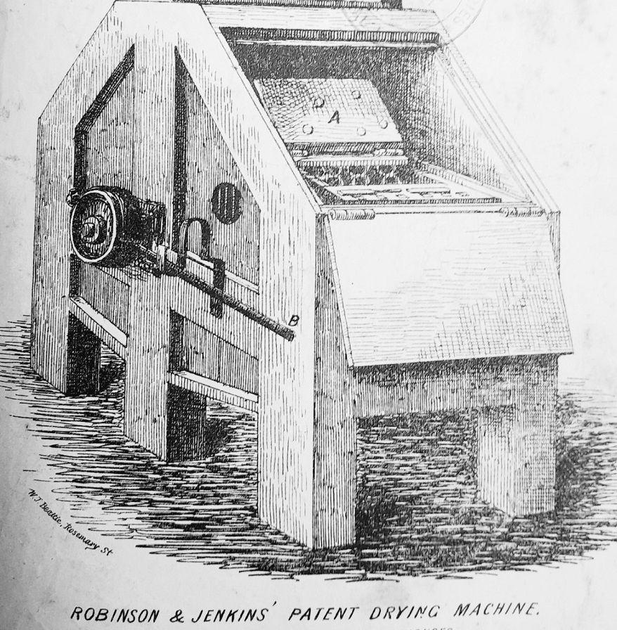 Robinson's and Jenkin's Drying Machine (Belfast Central Library)