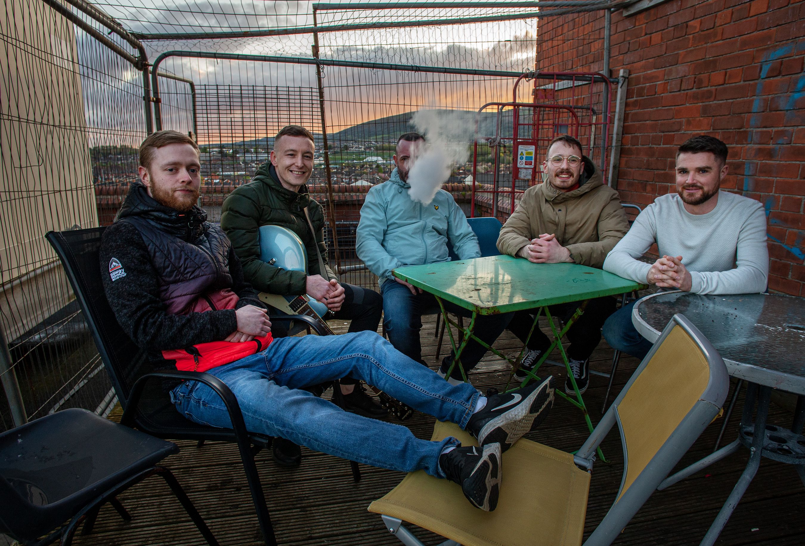 The popular five piece is from North and West Belfast