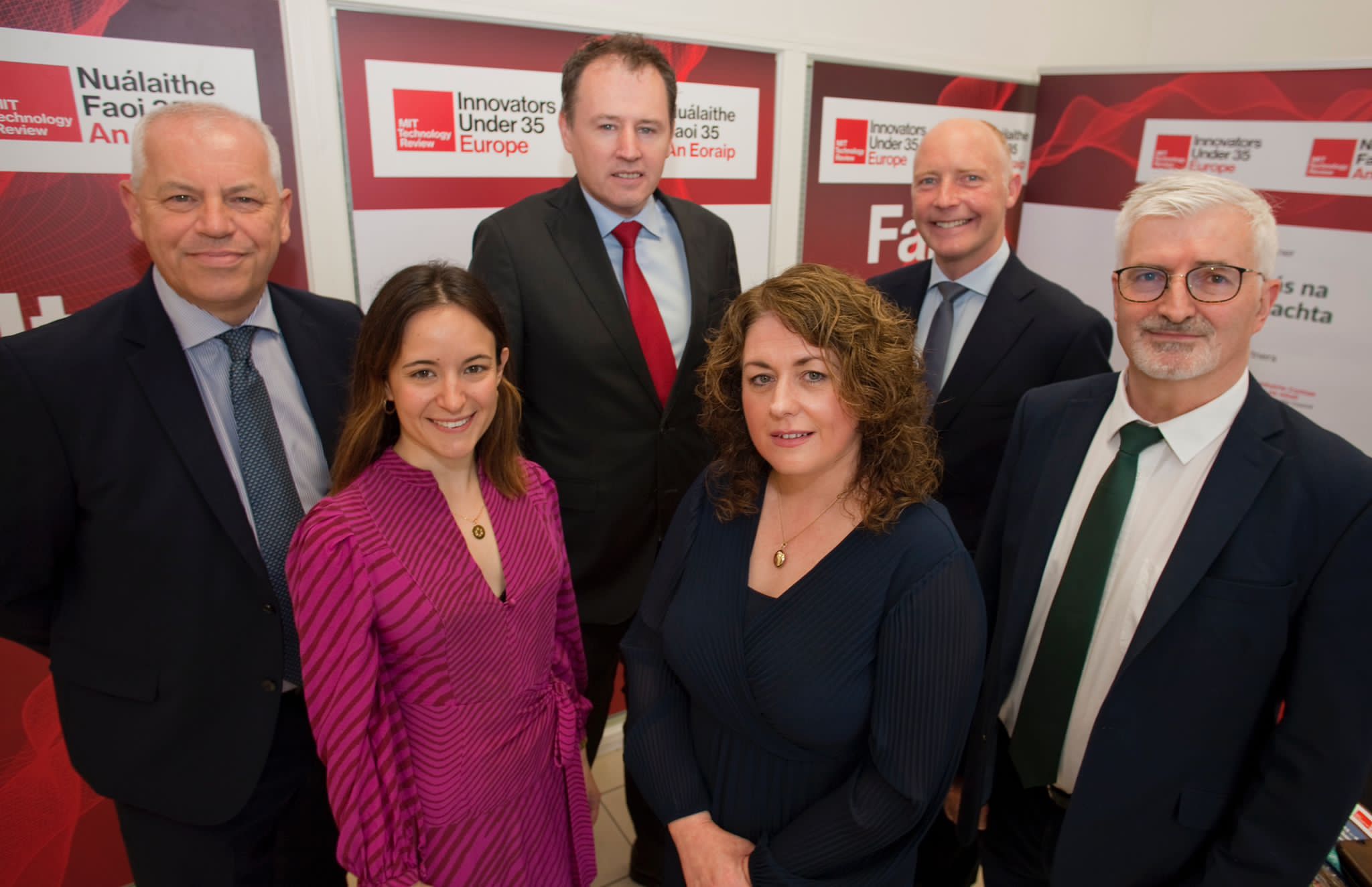 INNOVATION FOCUS: At the MIT tech conference were John Kelpie (CEO Derry City & Strabane Council), Basque innovator Naroa Coretti, Minister Charlie McConalogue, Anne Marie Conlon of Donegal County Council, Údarás na Gaeltachta CEO Tomás Ó Síocháin and John McLaughlin, CEO Donegal Co Council