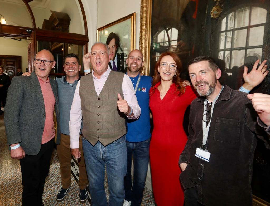 Five Sinn Féin councillors were elected in Collin DEA in Belfast