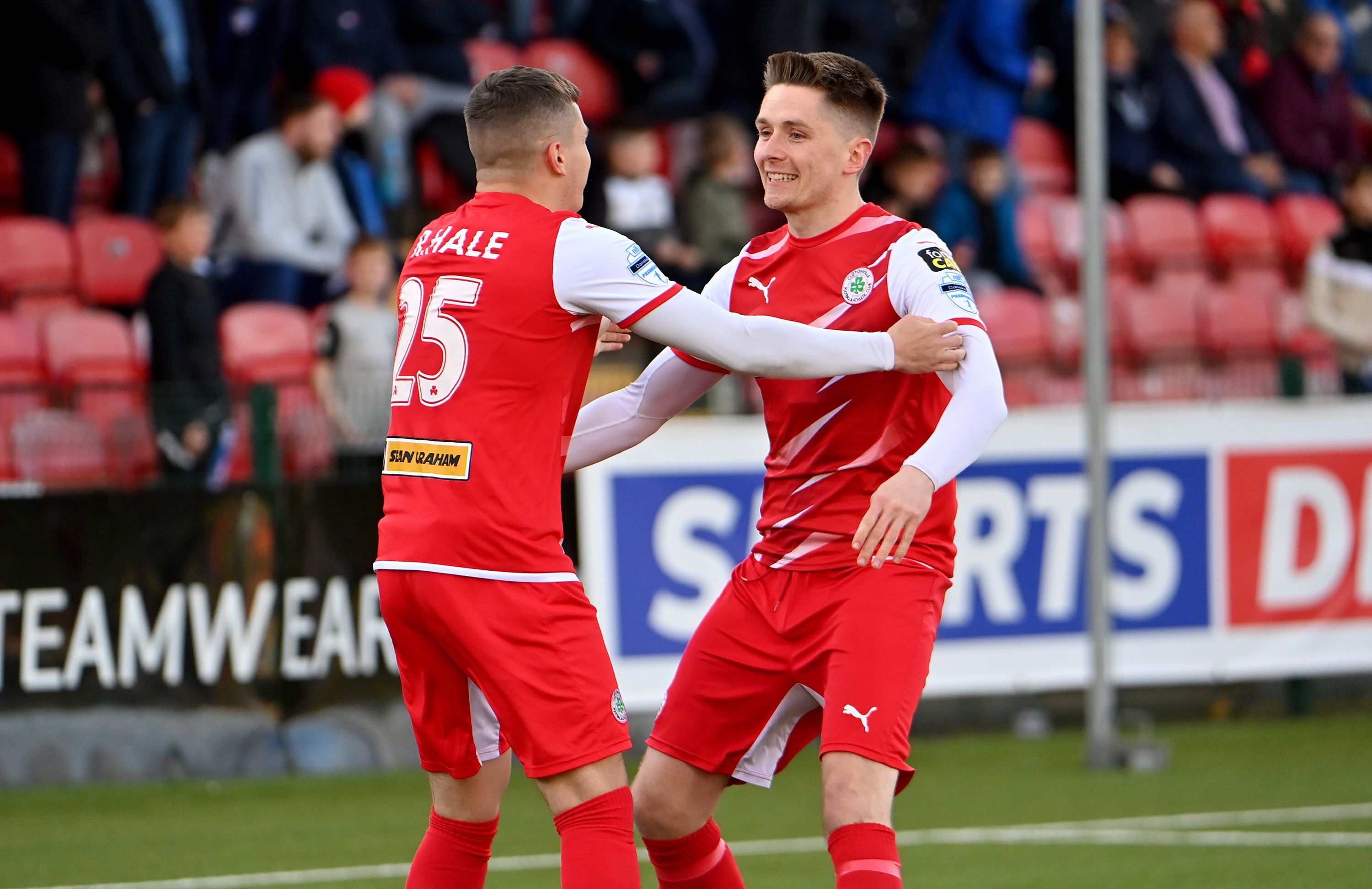 Ryan Curran makes it 1-0