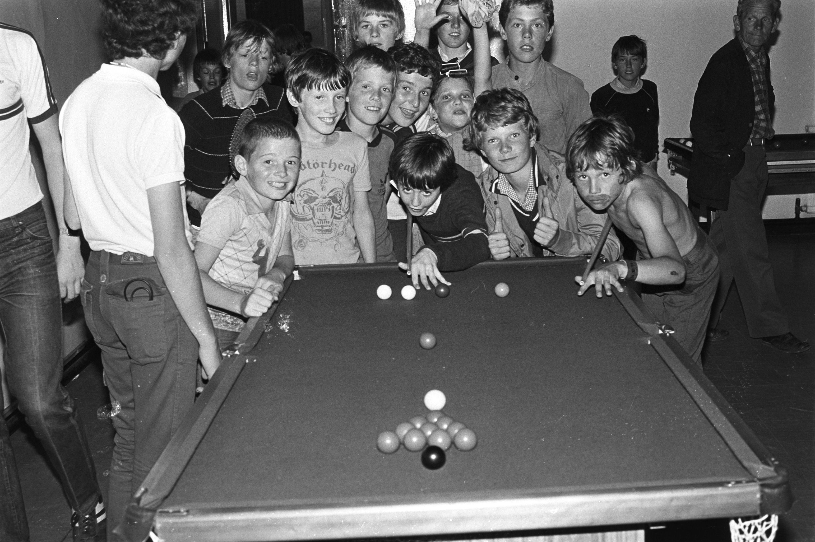 Saint Oliver Plunkett kids snooker competition