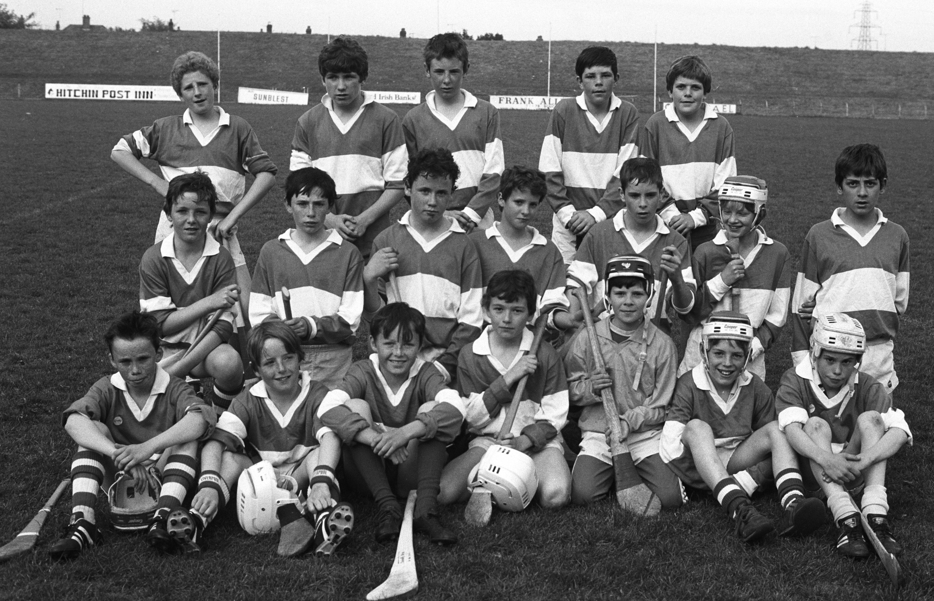 St John's hurlers in Casement Park back in 1982