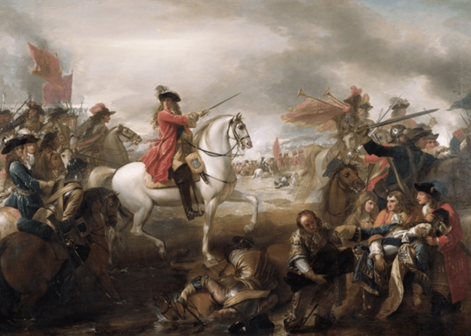 TRADITION: A Carrick bonfire caravan celebrates a little-known King Billy passion