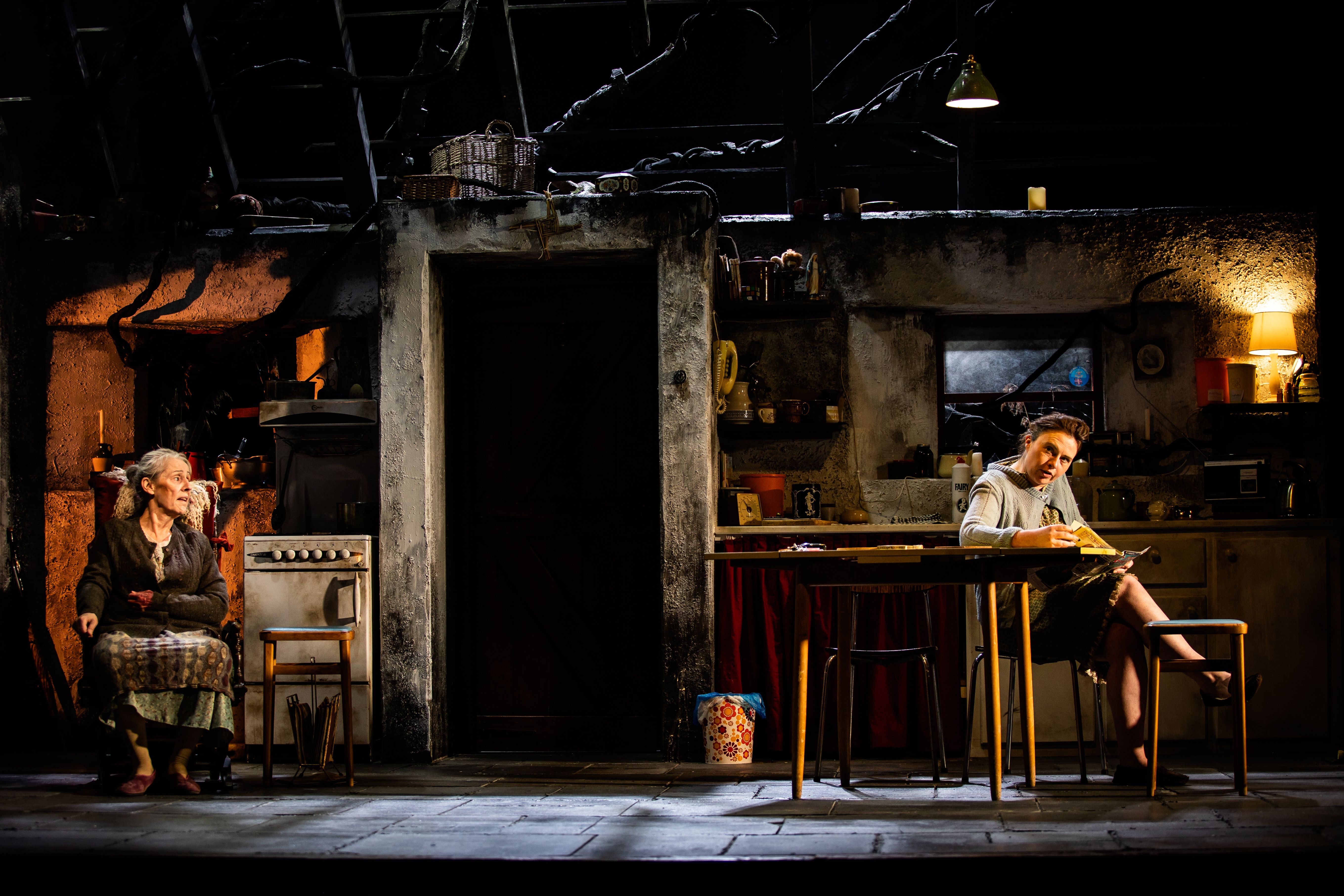 Characters Mag and Maureen are trapped in poverty and a cycle of mutual abuse