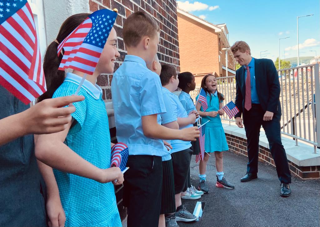 It was a day to remember for the local school kids