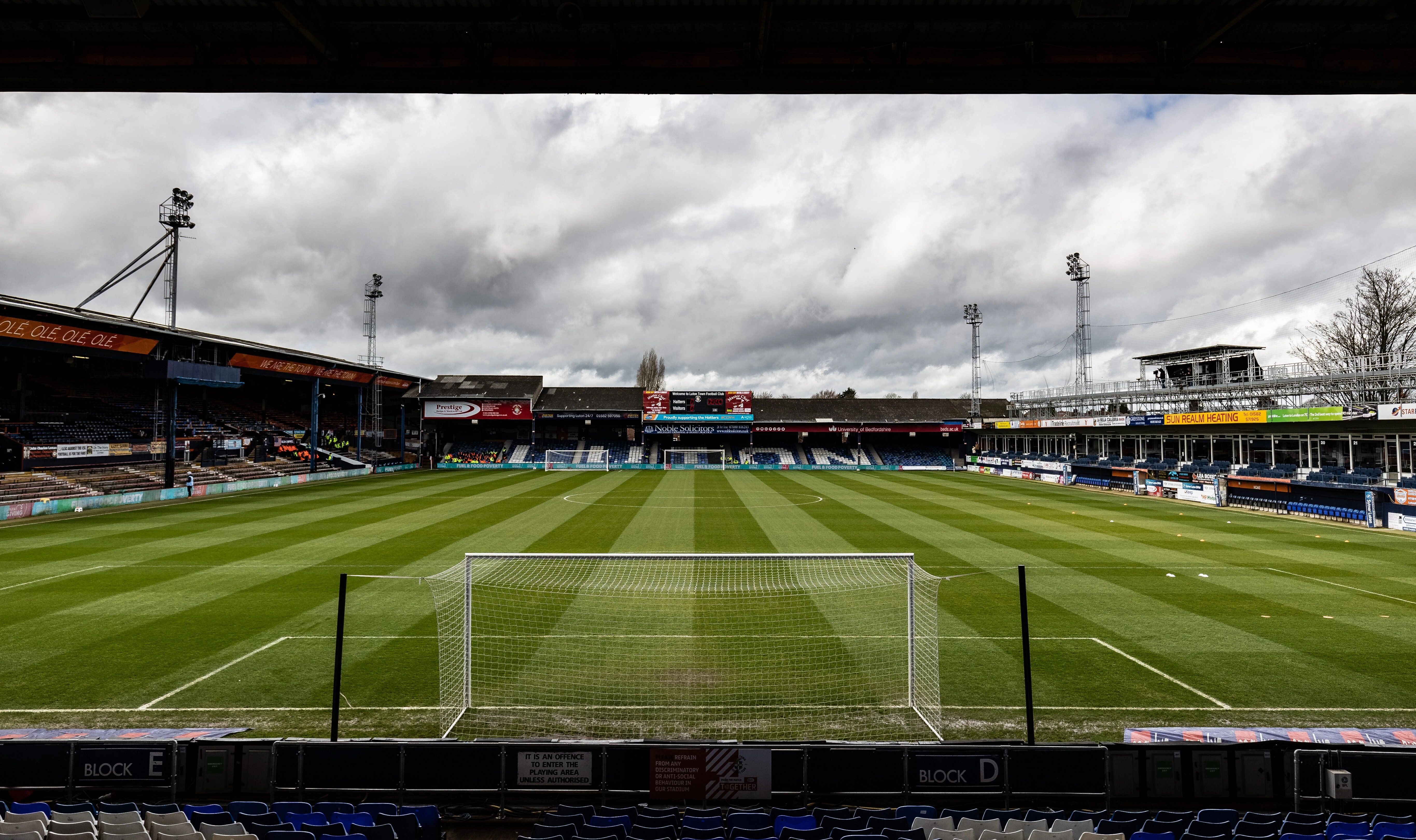 Dylan Stitt will be plying his trade at Kenilworth Road NEW HOME: Kenilworth Road in Luton