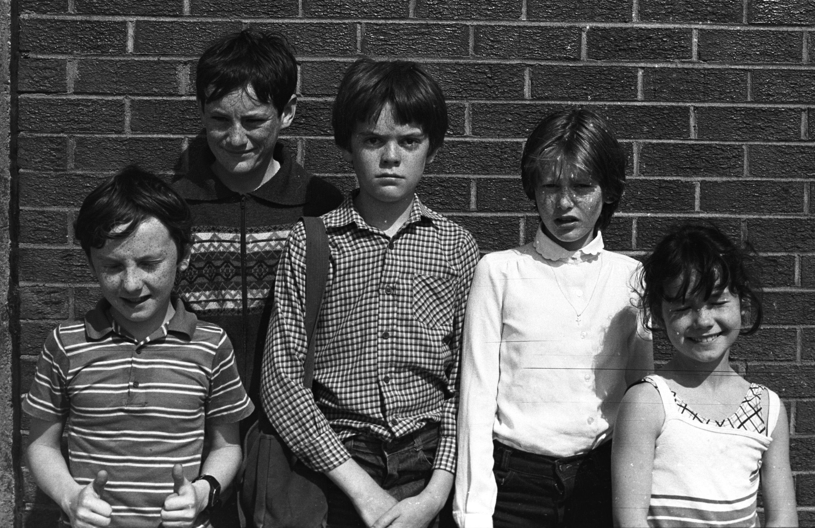 Timothy Wilson, Francis McKenna, Alan Cunningham, Thomasina Campbell and Patricia McIlhone at the Andersonstown Leisure Centre Summer Scheme