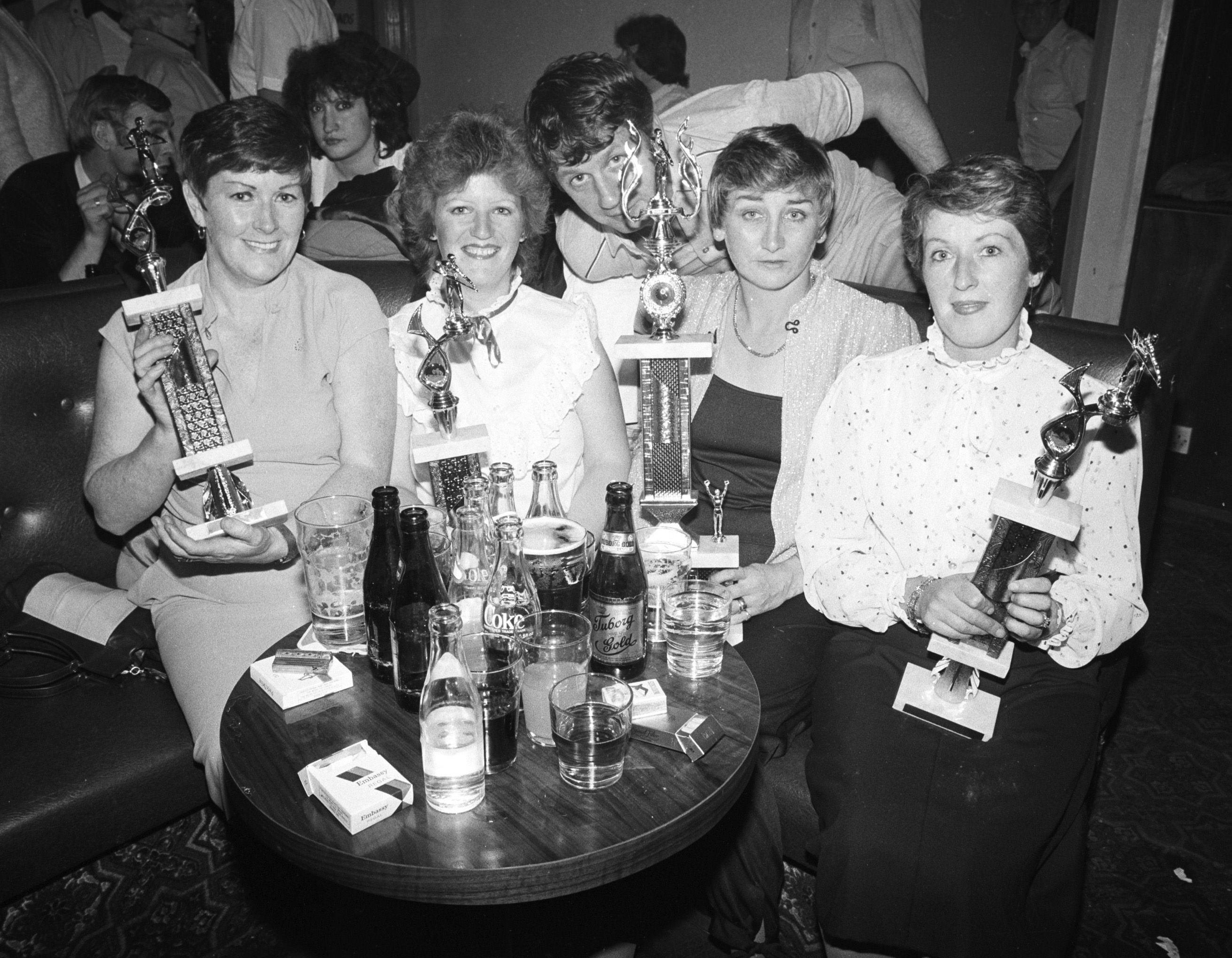 Trophies galore at Smithwick's Interpool competition at the Peter Pan Social Club