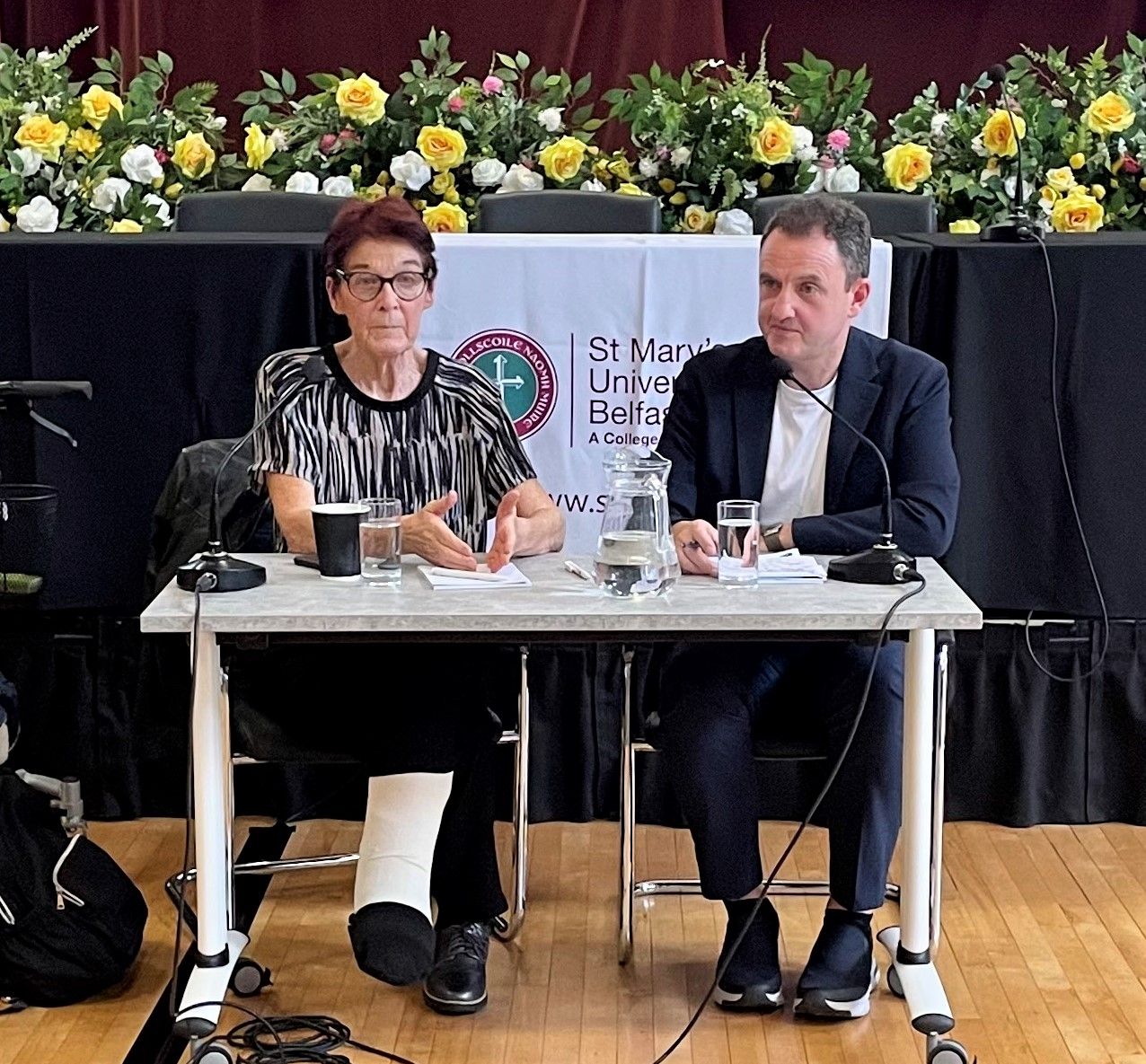 Ailbhe and Colin at Féile