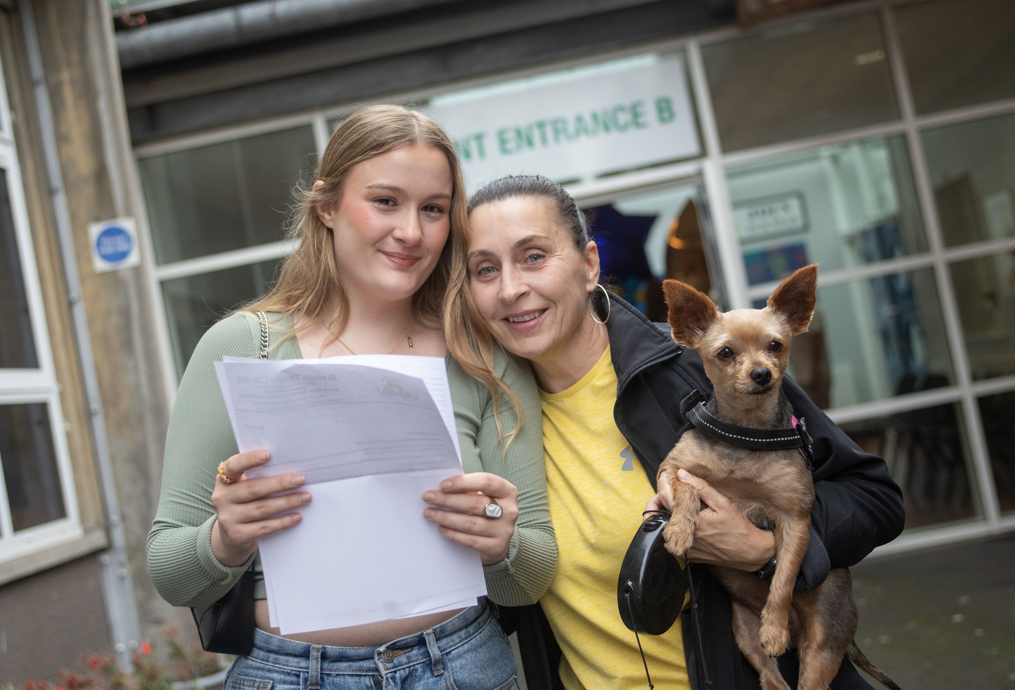 Joy and relief as pupils receive ALevel results