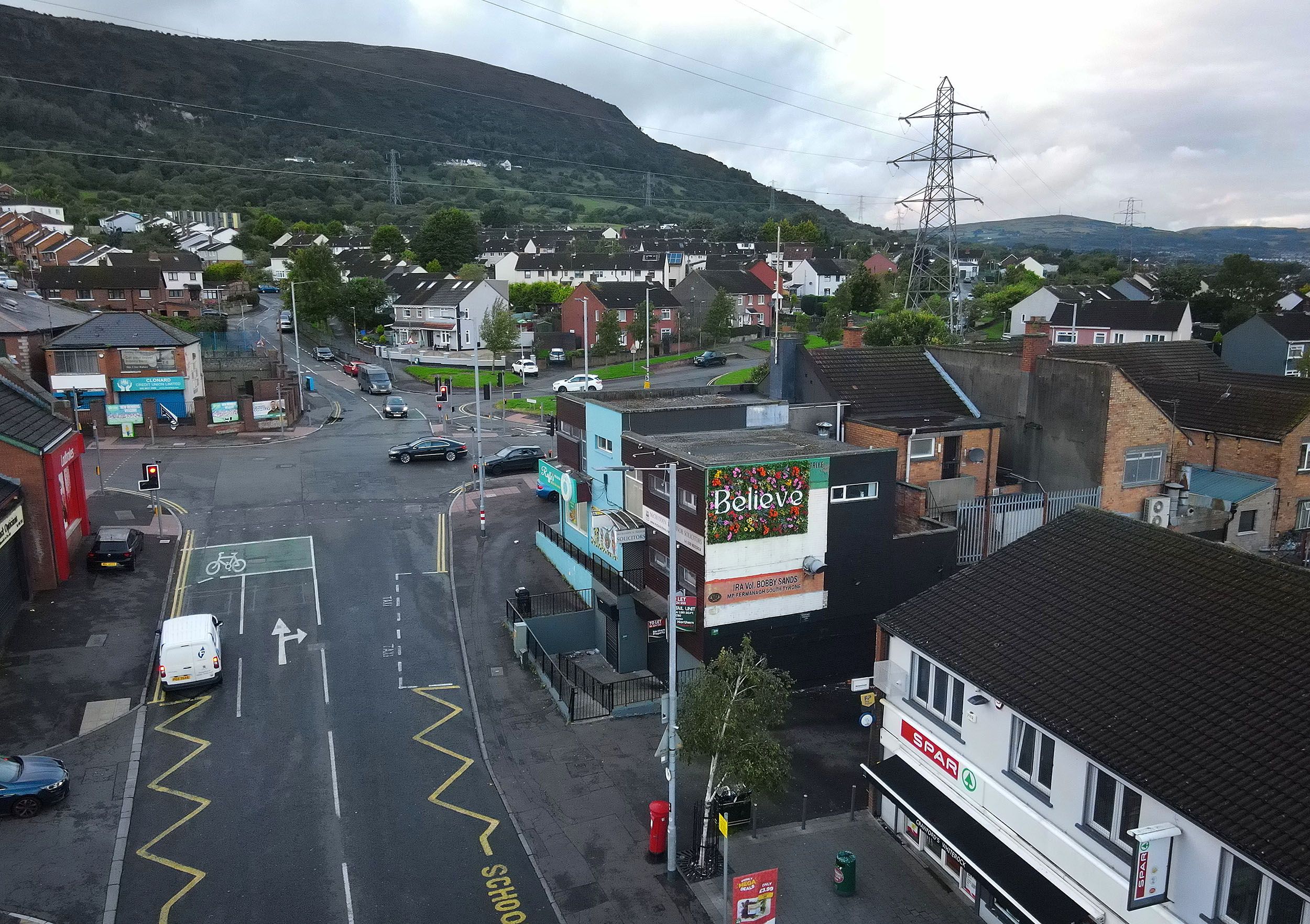 BELIEVE: The new mural from above