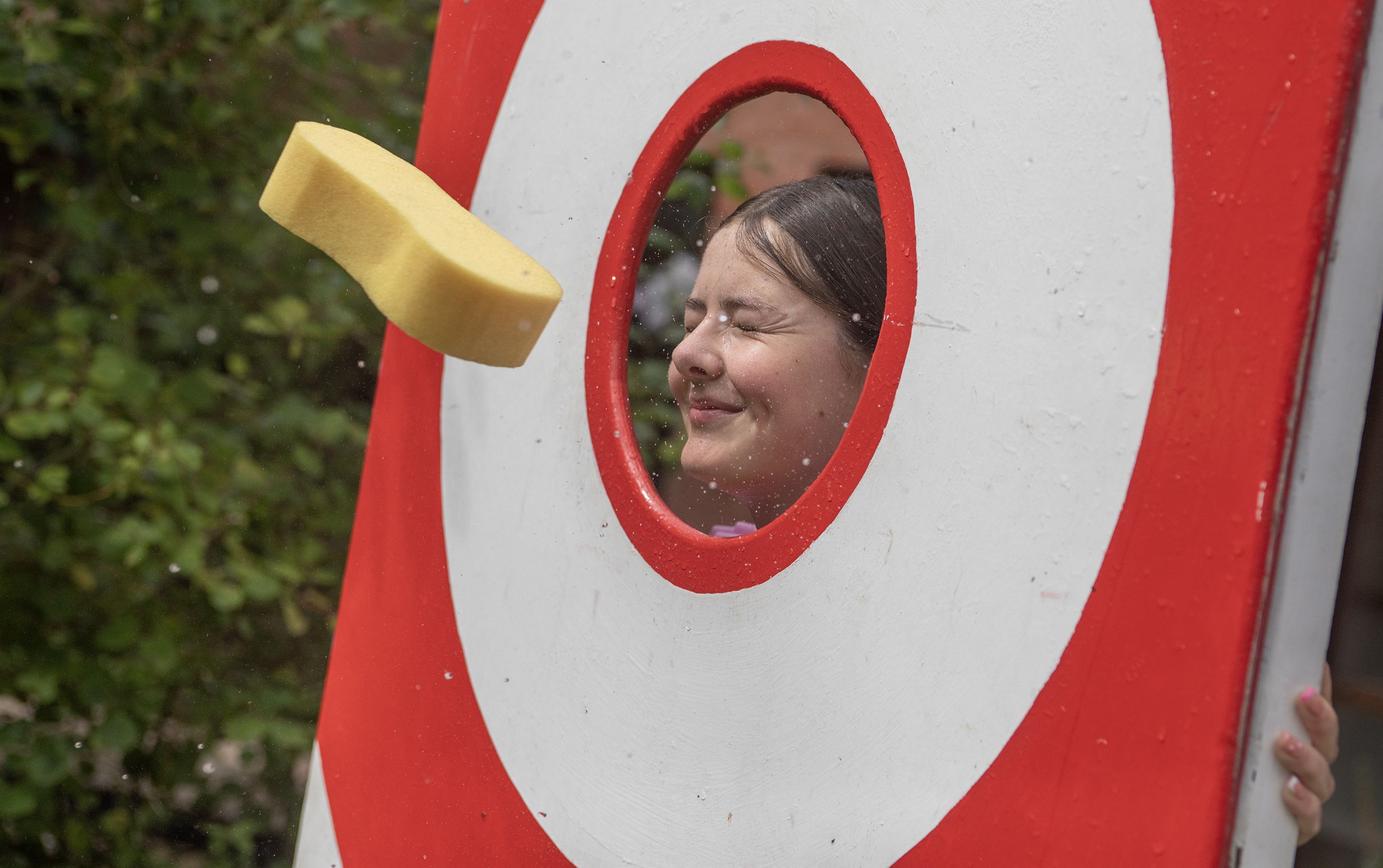 GREAT FUN: Look out for wet sponges as everyone enjoys the craic