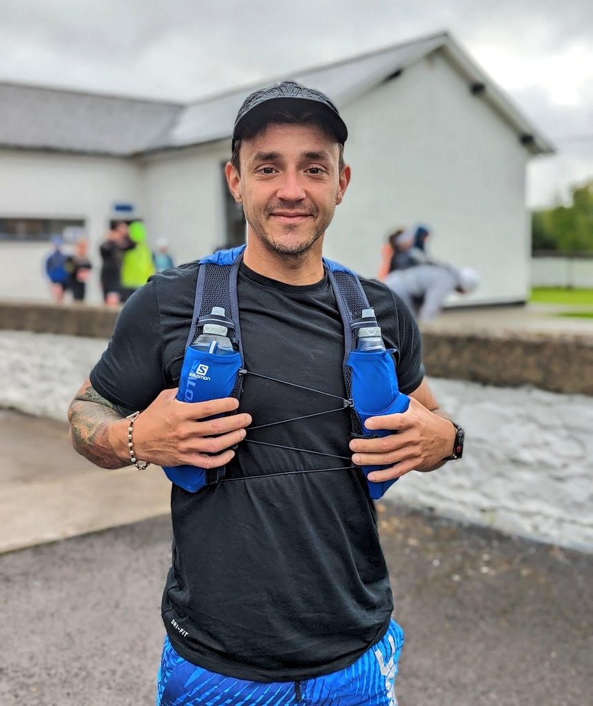 Chris during the Donegal challenge