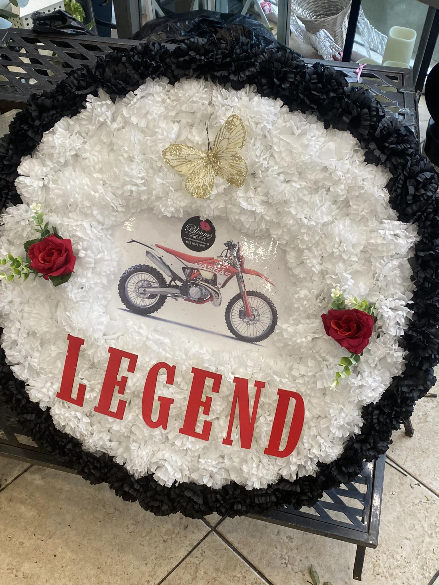 One of the many tributes to Caolan