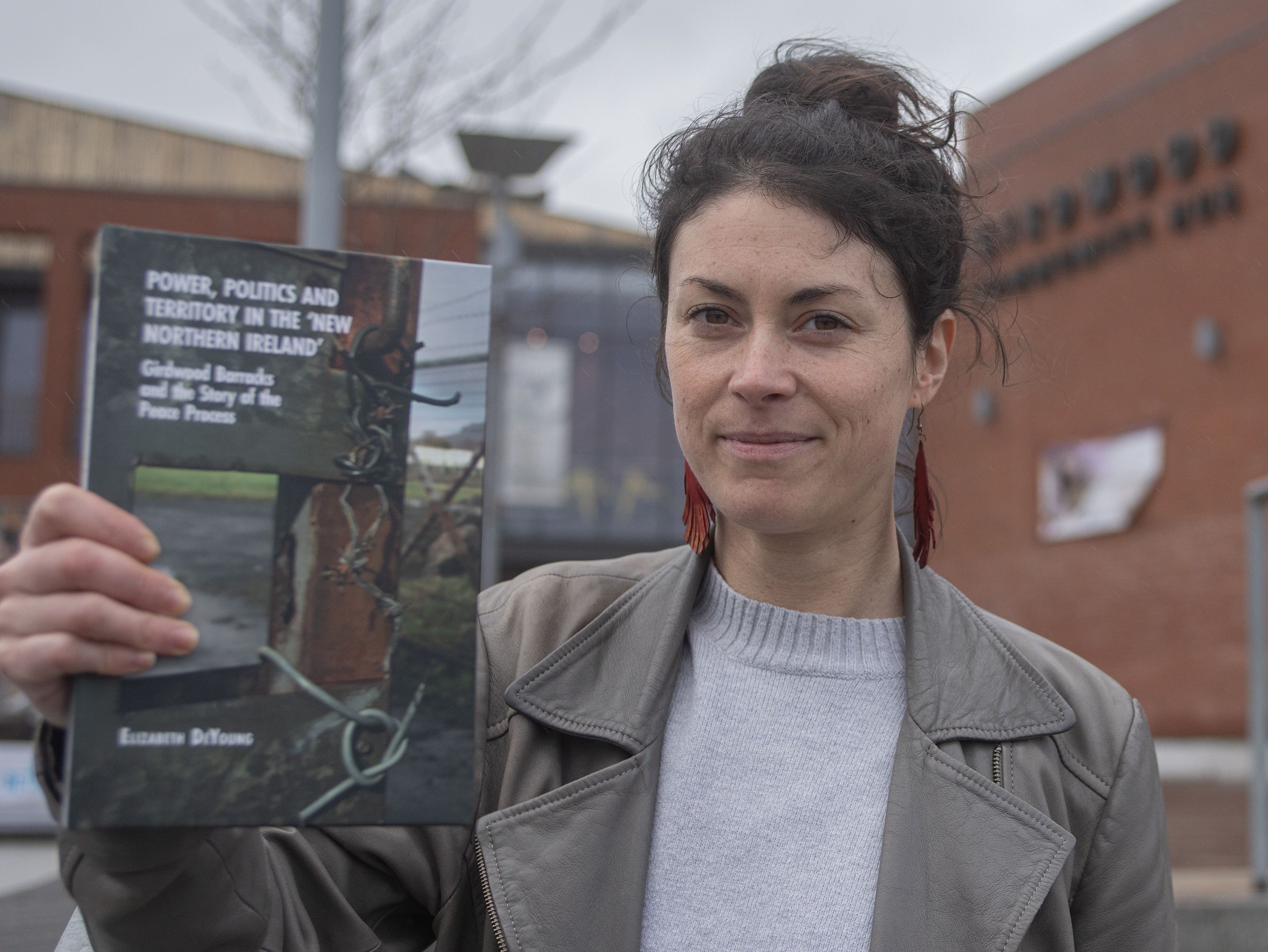 GIRDWOOD: Dr Elizabeth DeYoung outside the Girdwood Community Hub Dr Elizabeth DeYoung outside the Girdwood Community Hub