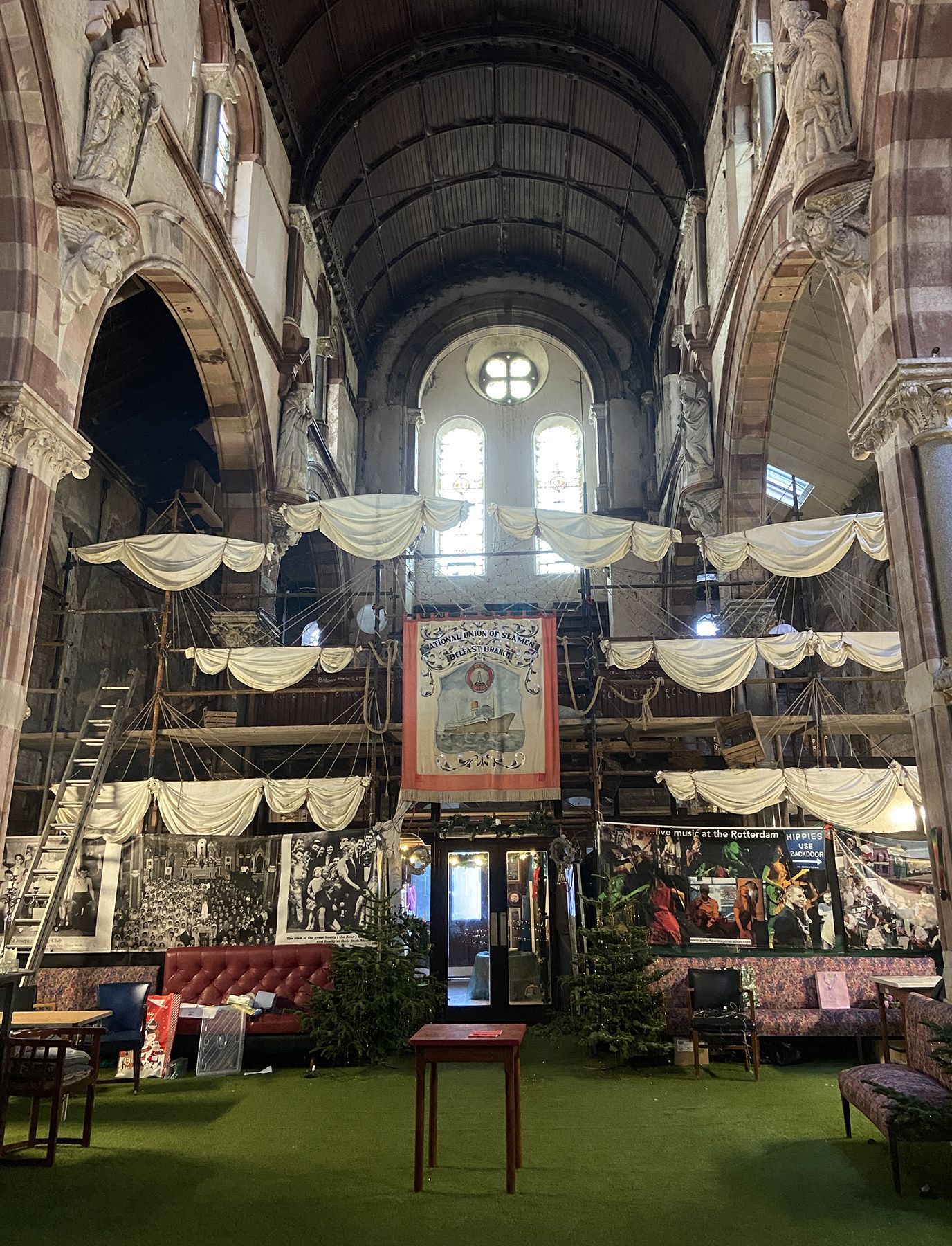 Inside St Joseph's church