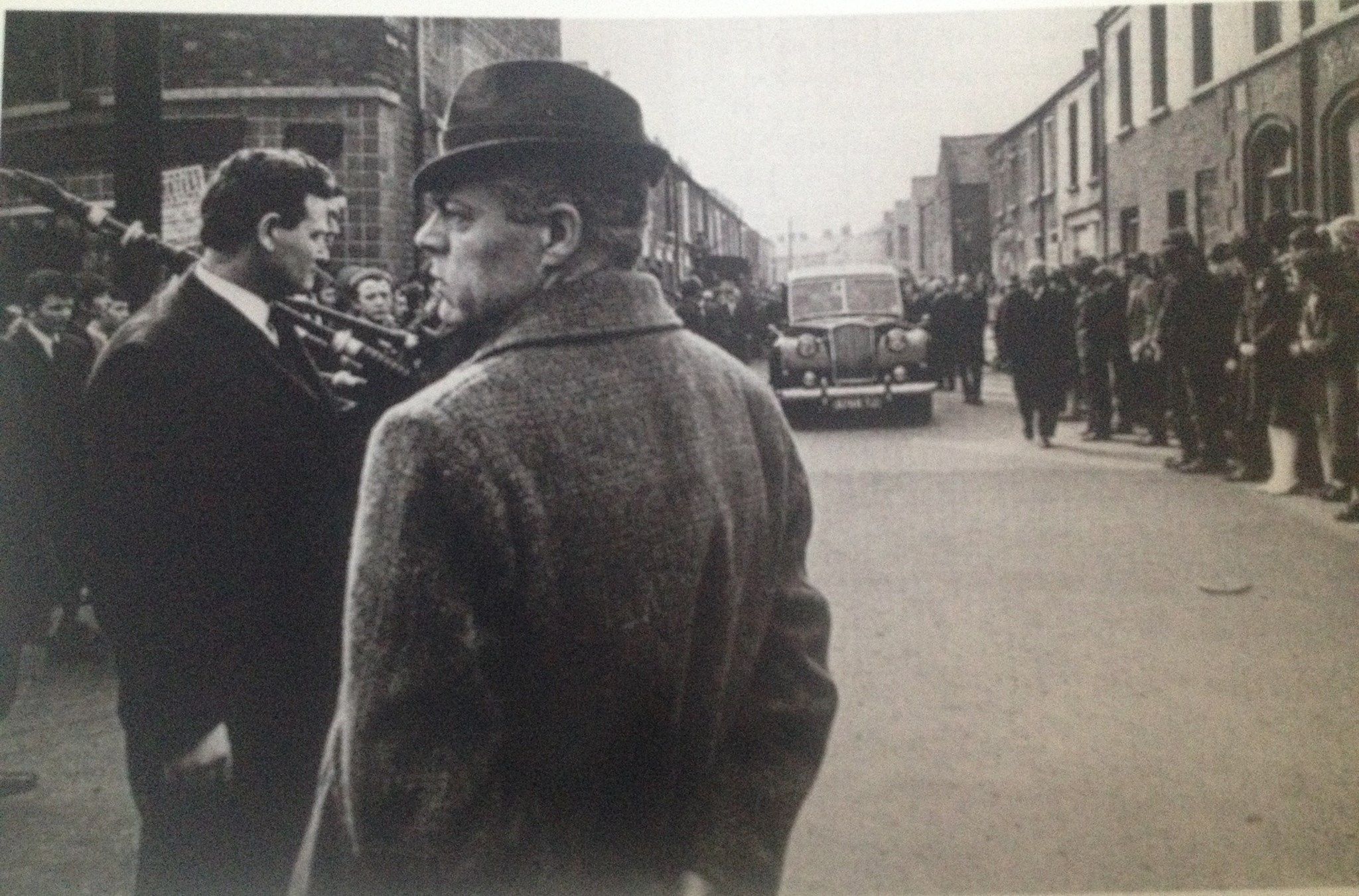 REPUBLICAN: Terry's page is a treasure trove for Belfast's Republican history - here Liam Hannaway observes the funeral of Óglach Charlie Hughes, May 1971 HISTORY: Terry's page is a treasure trove for Belfast's republican history – here Liam Hannaway observes the funeral of Óglach Charlie Hughes, May 1971
