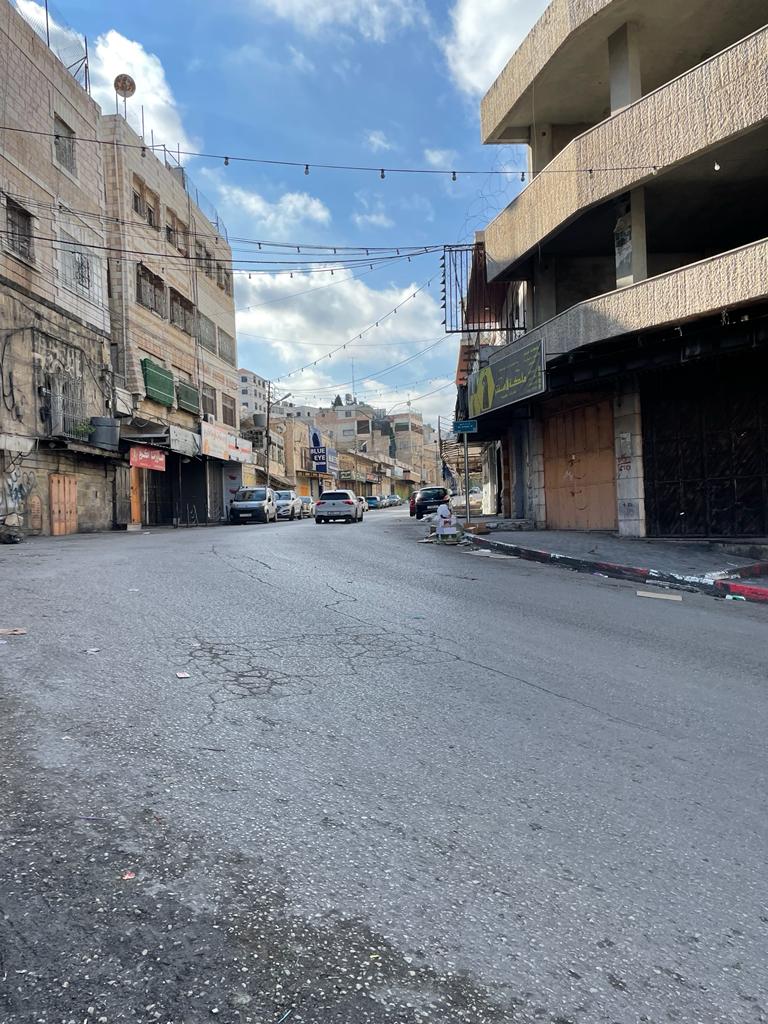WEST BANK: Stephen said life in the West Bank has ground to a halt WEST BANK: Stephen said life in the West Bank has ground to a halt