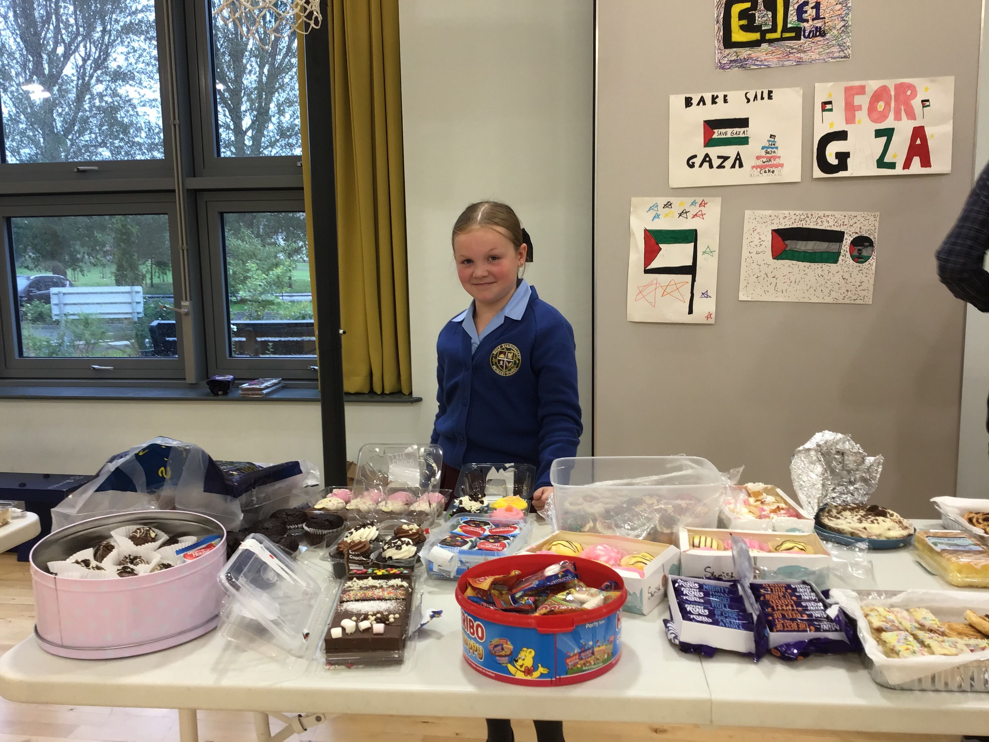 Everyone chipped in for the Gaza fundraiser