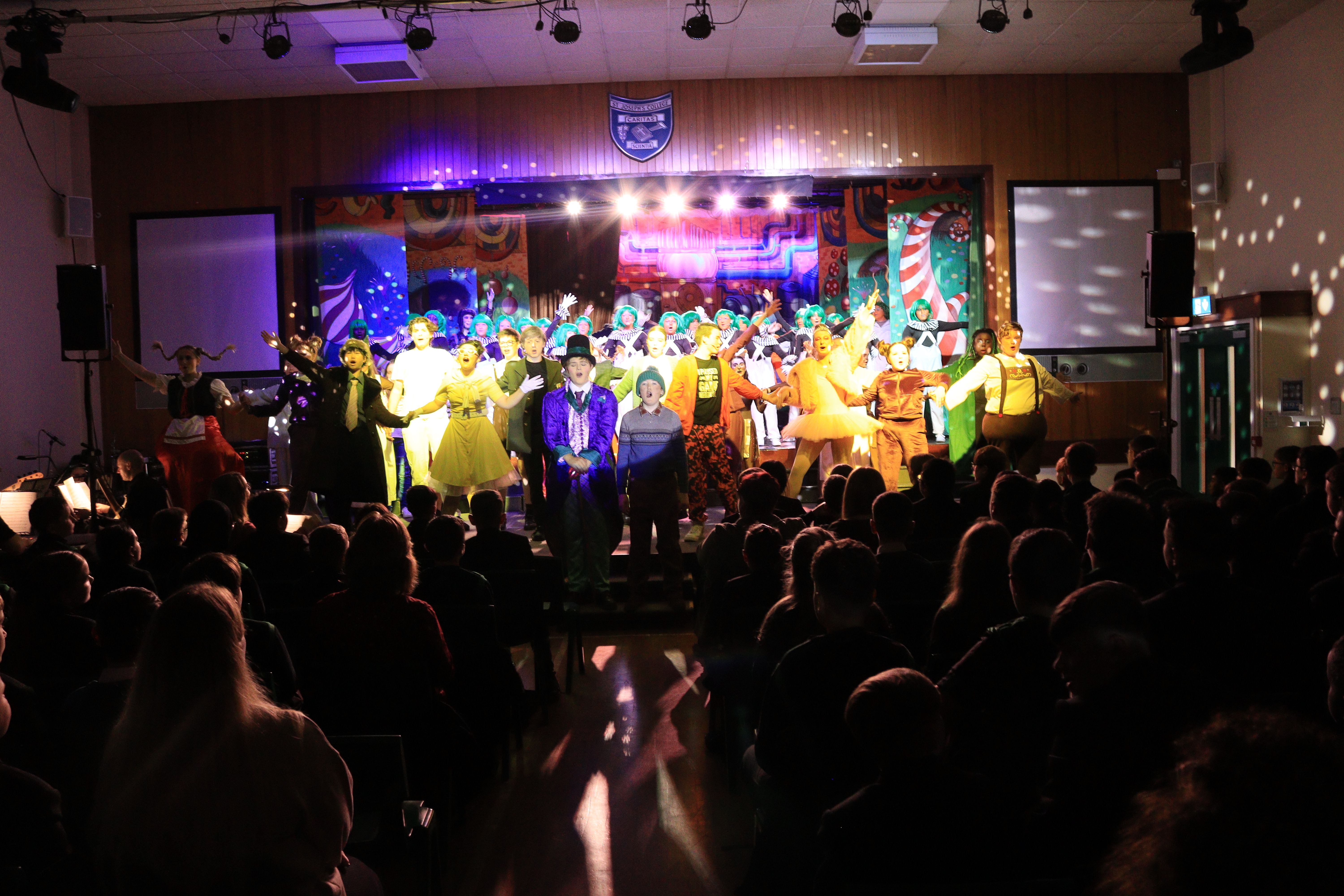 The St Joseph’s school hall was packed for every performance