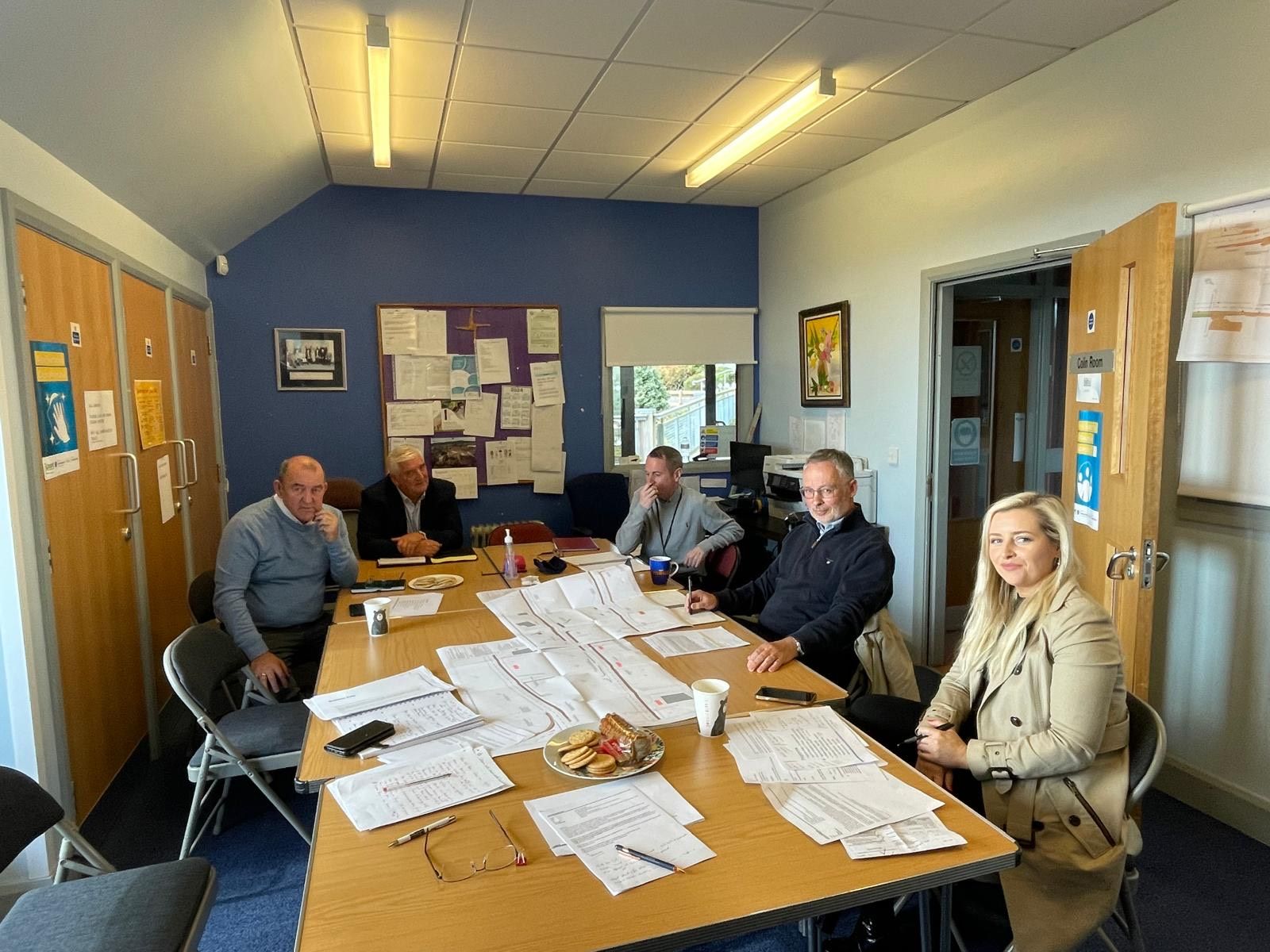 The meeting with DFI