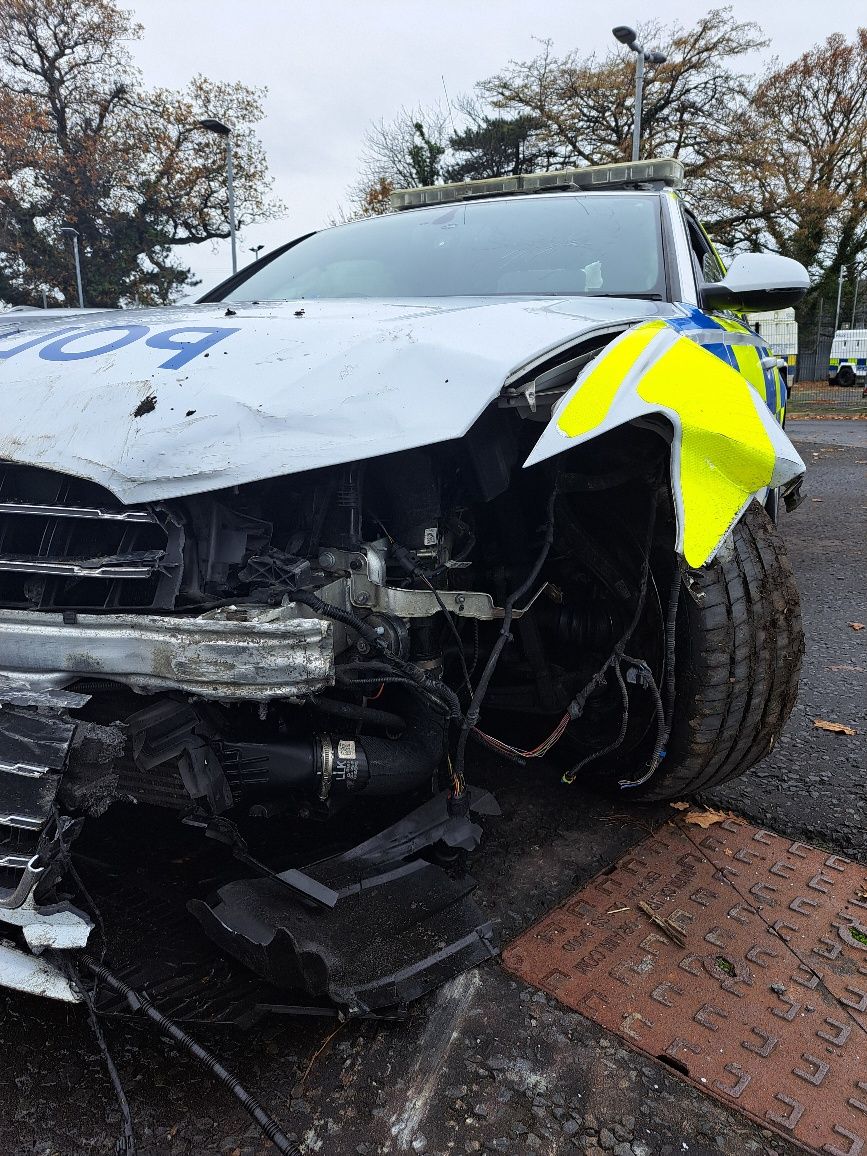 Two arrested after early morning motorway pursuit ends in West Belfast