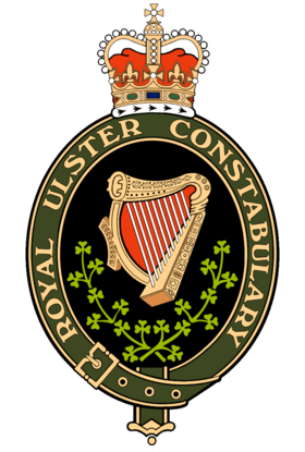 CONTROVERSY: RUC badges at a Lurgan poppy stall caused a confrontation