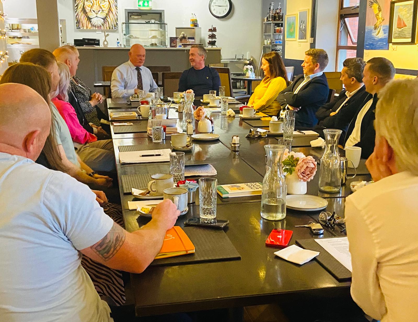 VOICES FOR SMALL BUSINESS: Yesterday's Cultúrlann roundtable