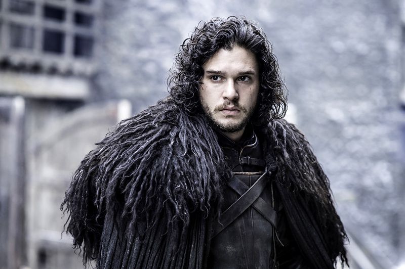 COLD SHOULDER: Kit Harington as Jon Snow