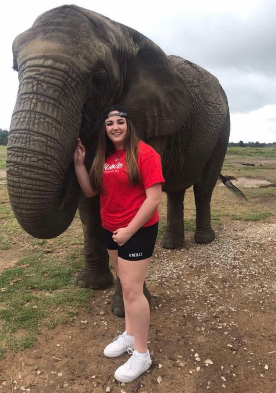 Chloe Ferris in Blanco, South Africa with the R City programme