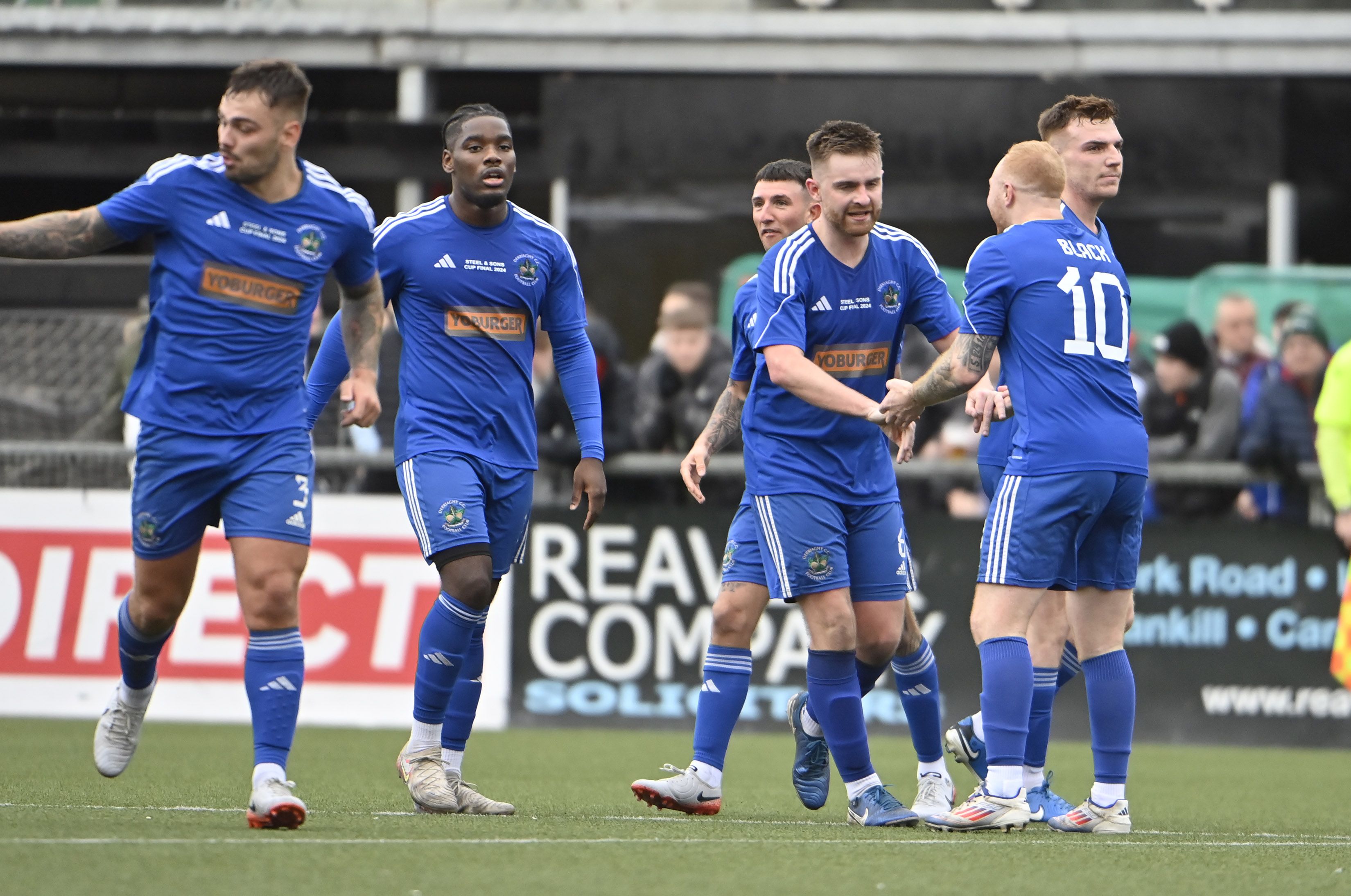 Jordan Malone celebrates his goal