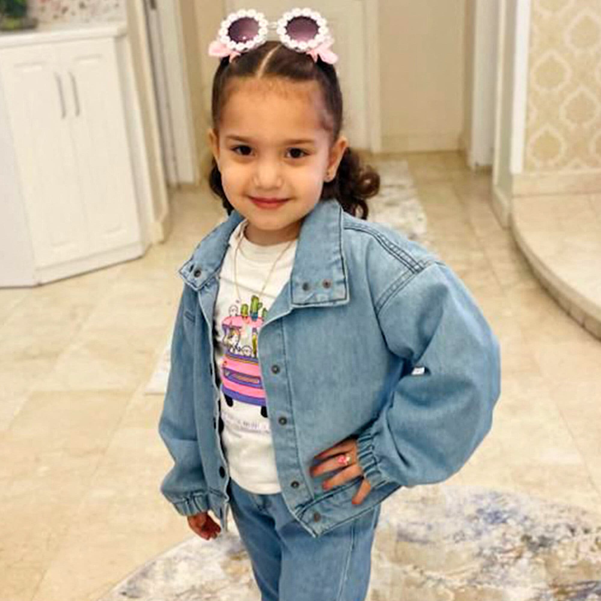 HEARTBREAK: Hind Rajan was killed by the Israel army alongside family members