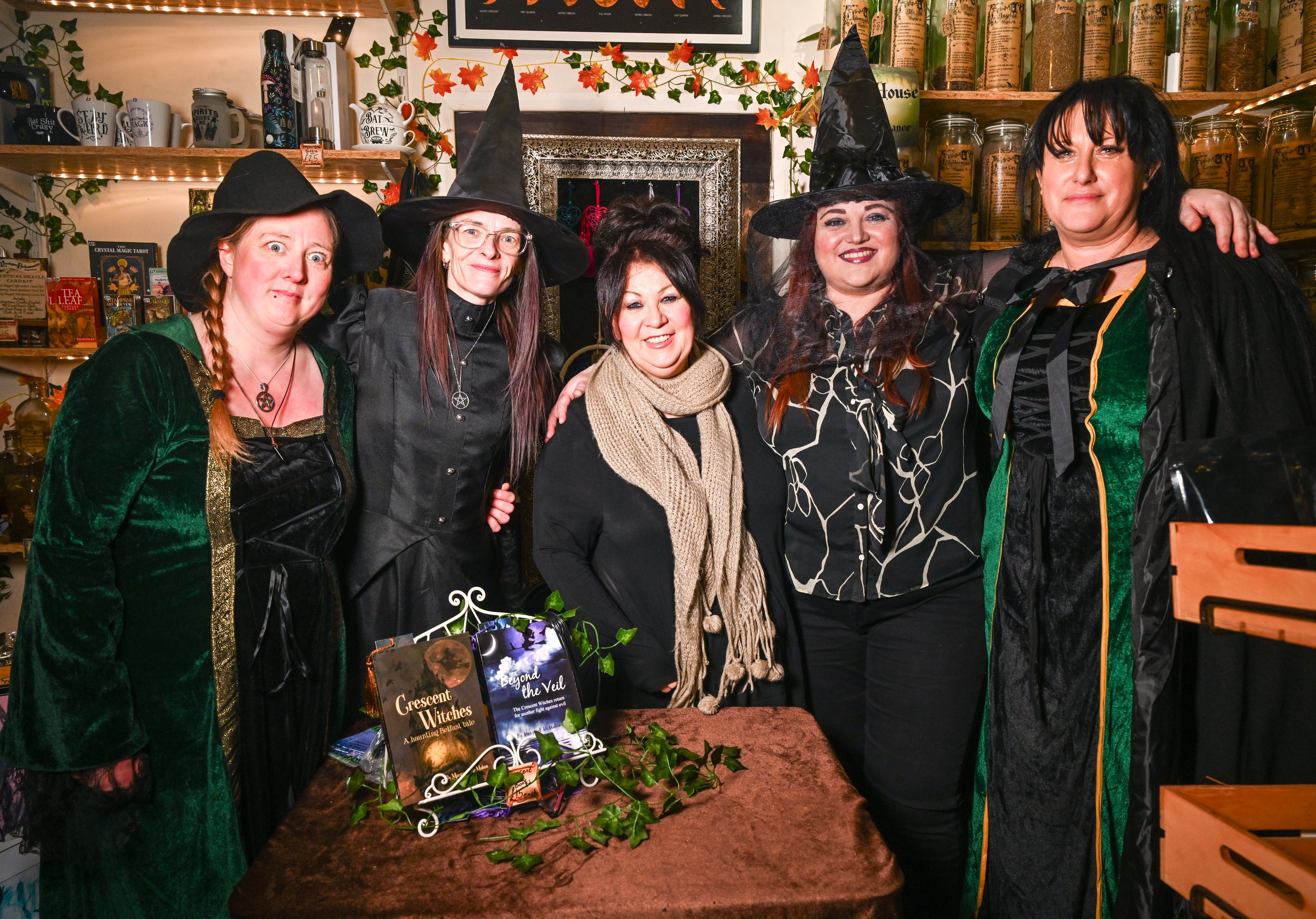 COMMUNITY: Margaret and her books have been embraced by the local Pagan and Wiccan community COMMUNITY: Margaret and her books have been embraced by the local Pagan and Wiccan community