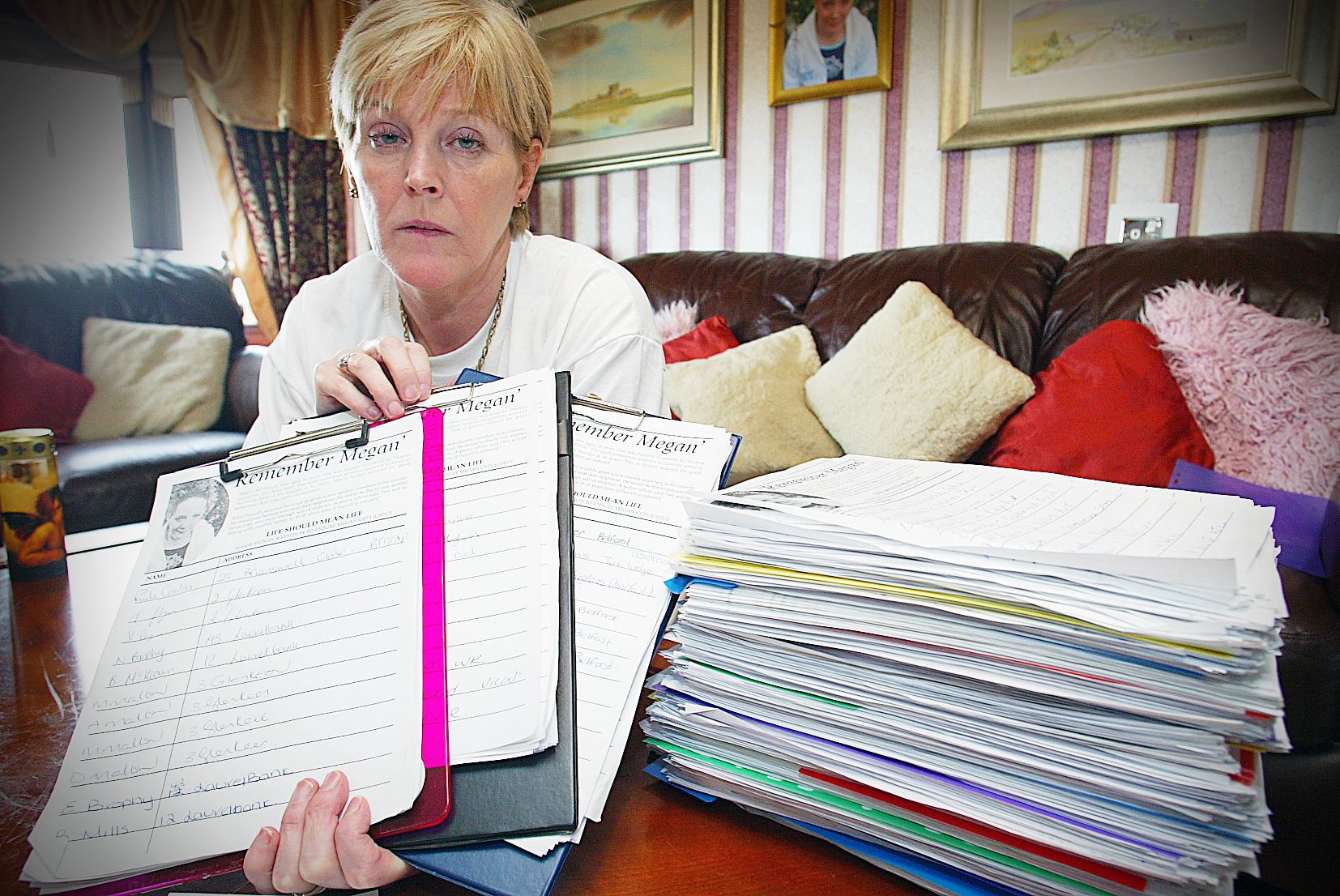 Megan's mother, Margaret – who died in 2017 – campaigned successfully for changes to the law